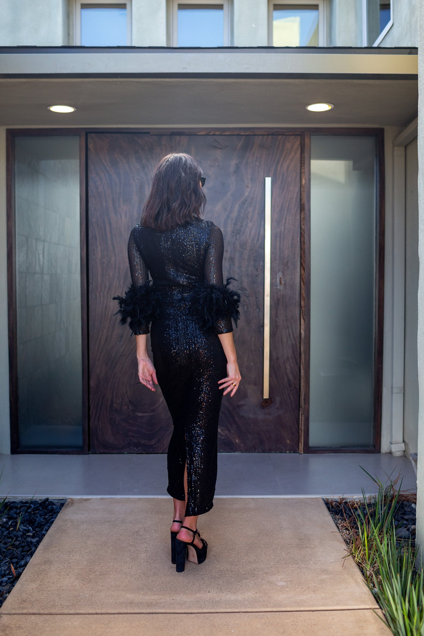 Catroux dress in Darkest Night - PREORDER