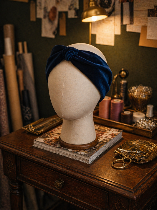 Royal Velvet Twist Headband