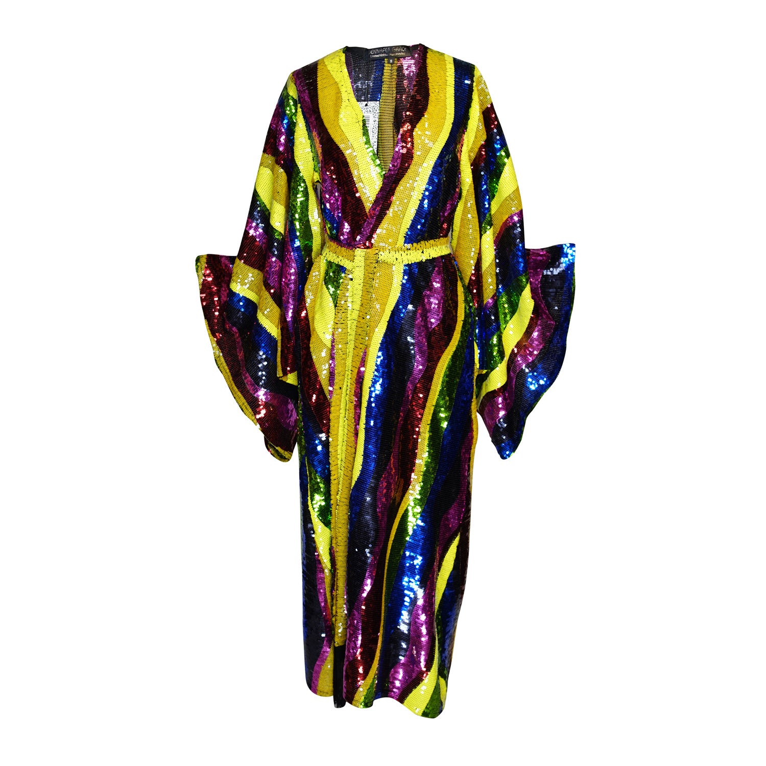 Rainbow Road Sequin Kimono Jennafer Grace Rainbow Road Sequin Kimono Jennafer Grace