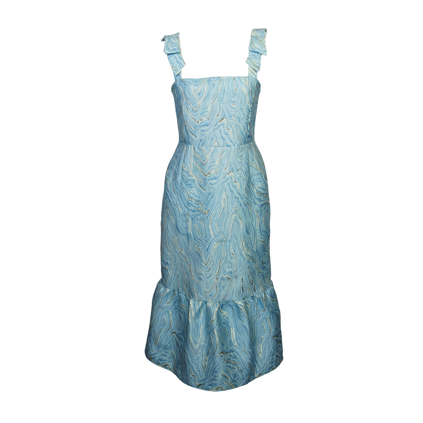 Georgina Dress in Guilded Sky
