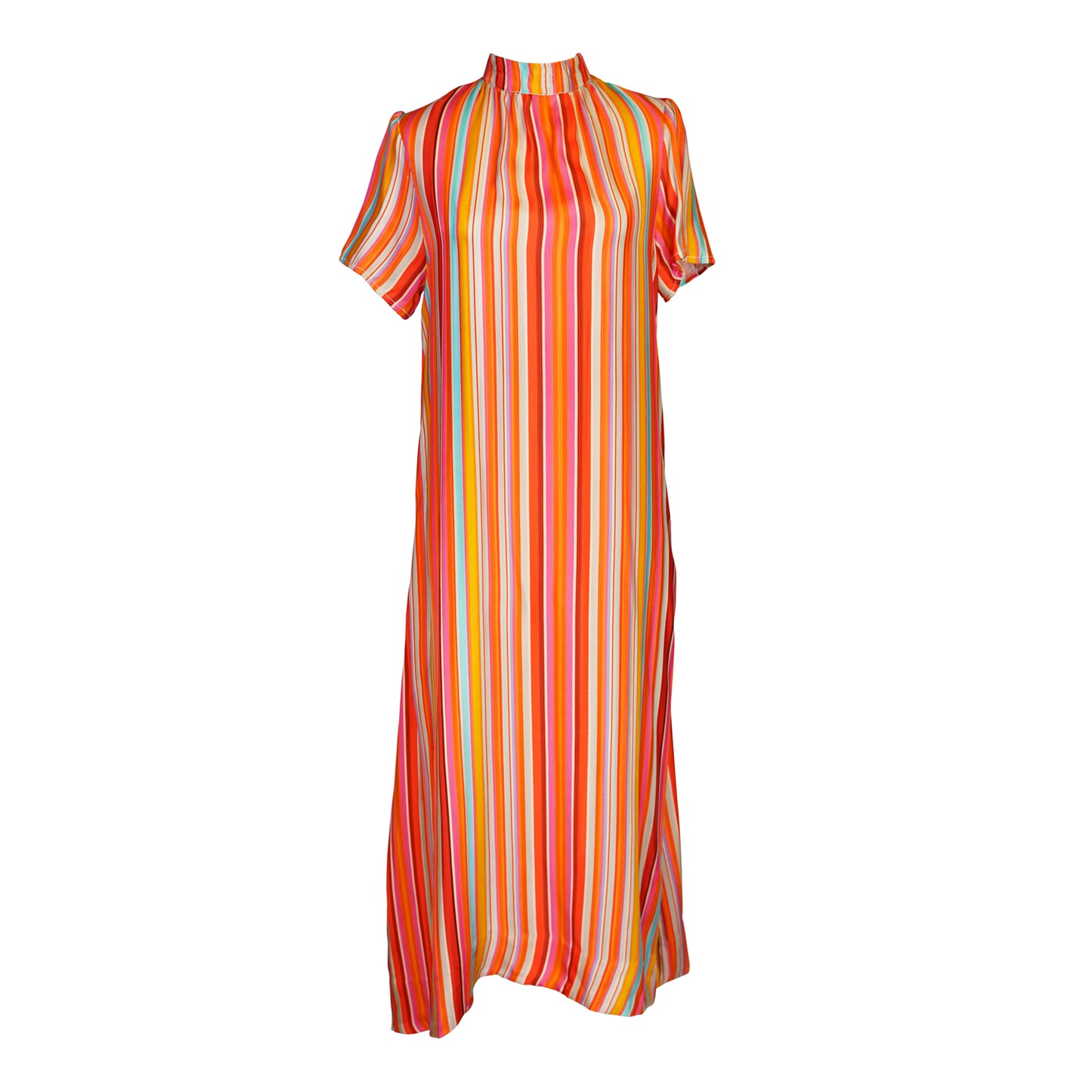 JJ Maxi Dress in Rainbow Stripe PRE-ORDER
