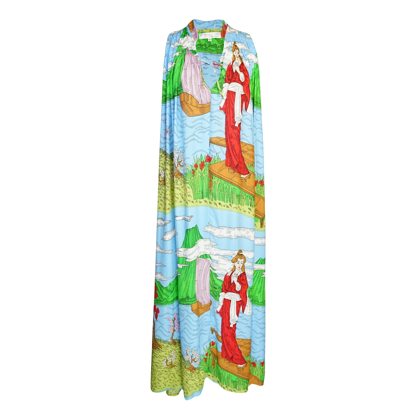 Fuji Garden Maxi Dress