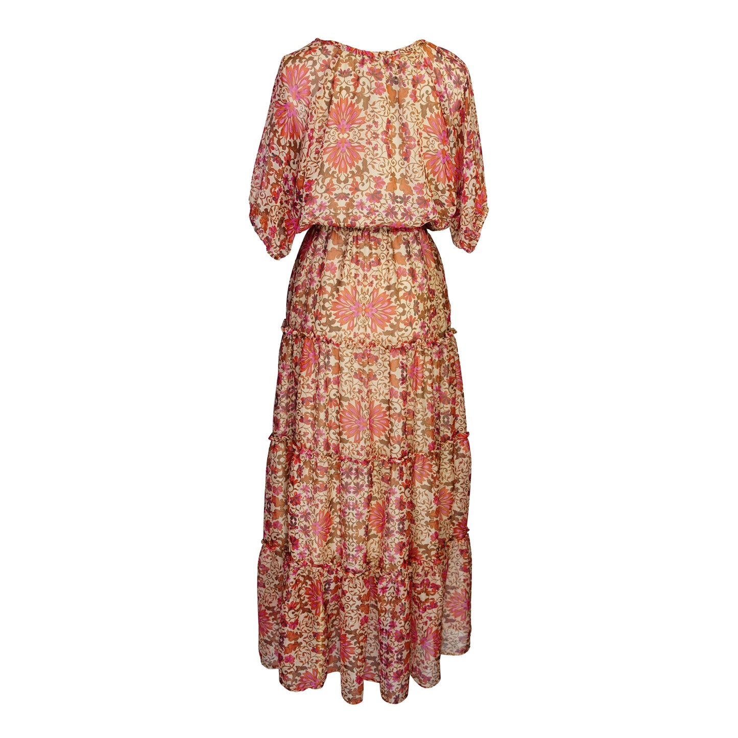 Delilah Two Piece Maxi Skirt Set In Rosewood PRE-ORDER