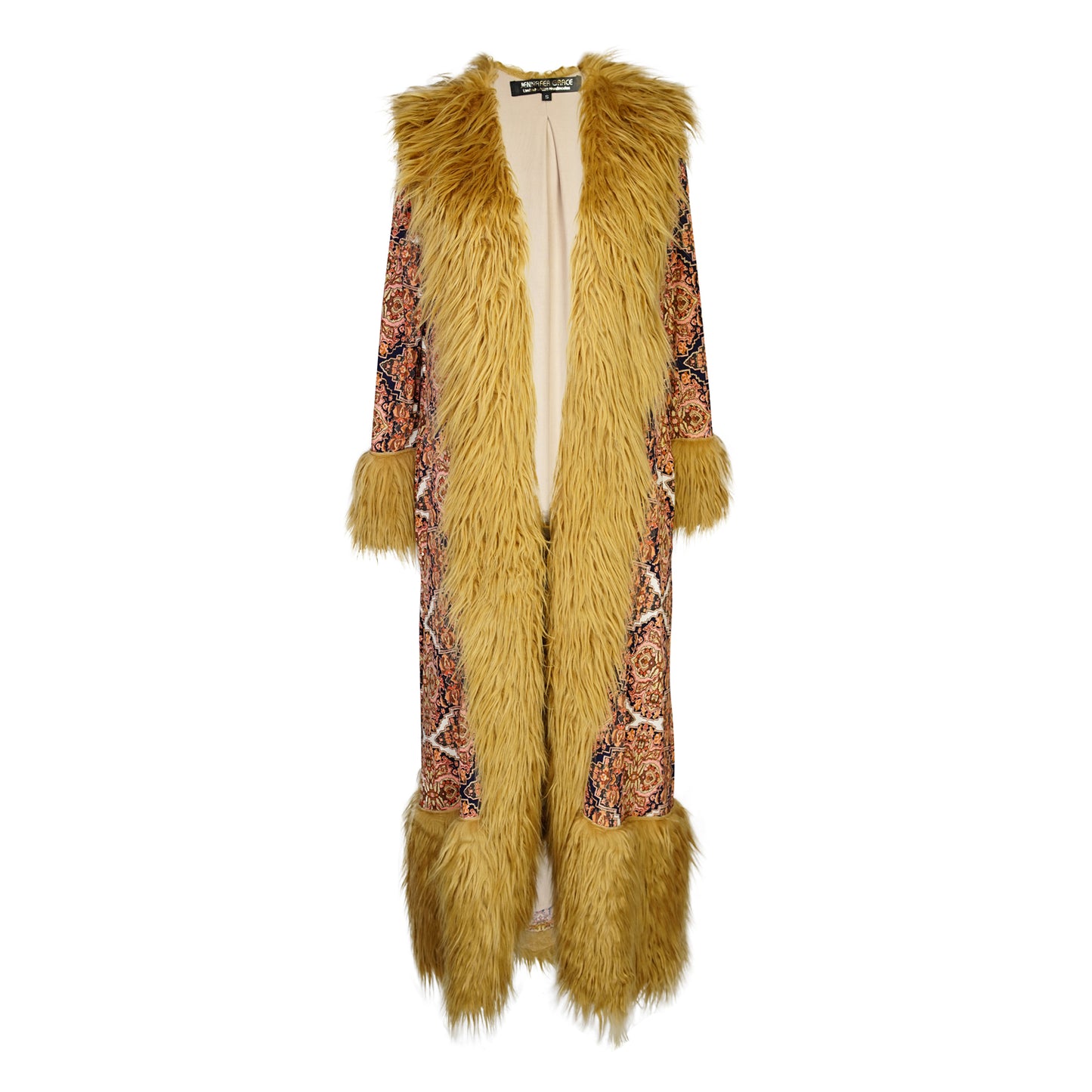 Penny Deluxe Byzantium Faux Fur Jacket