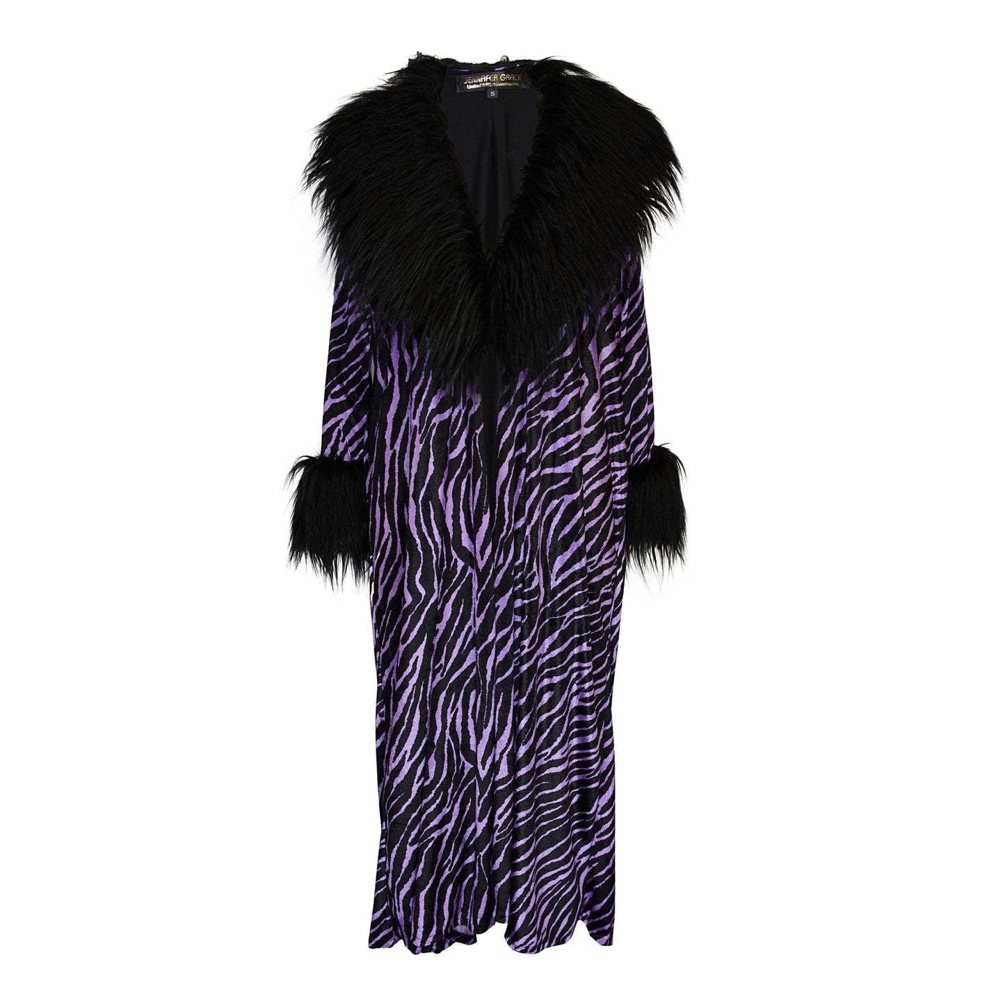 Penny Love Purple Haze Faux Fur Jacket