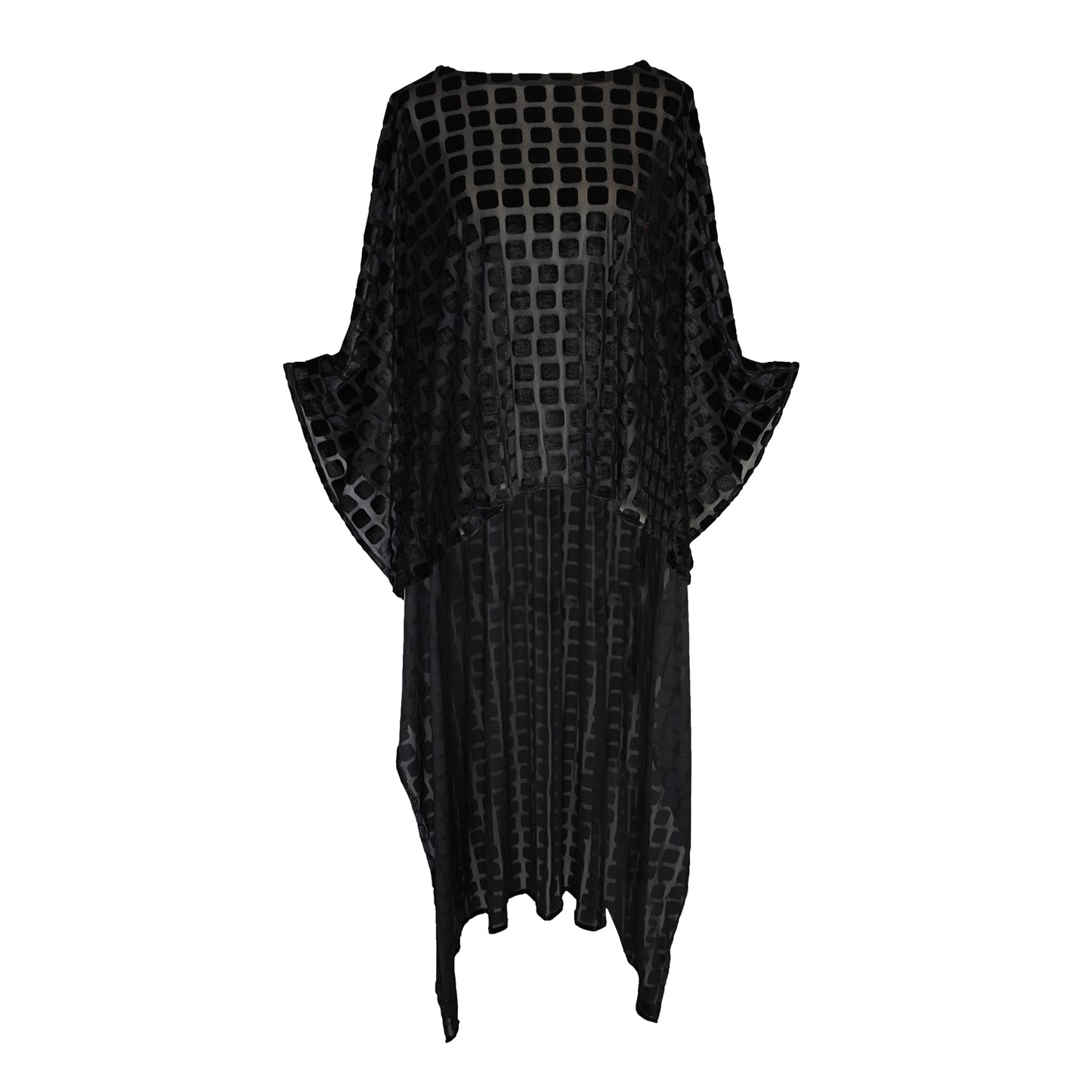 Dottie Onyx Burnout Float Scarf Top
