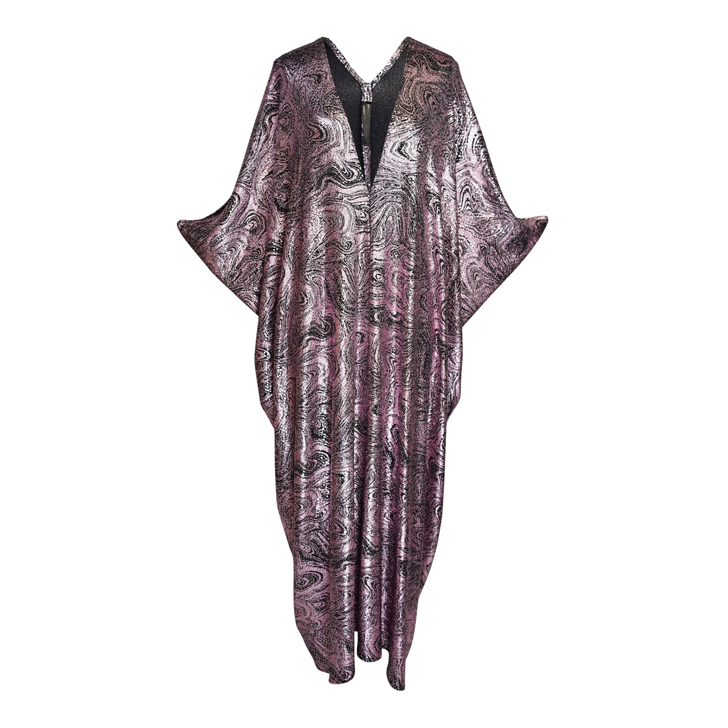 Violet Current Sequin Caftan Kaftan Dress