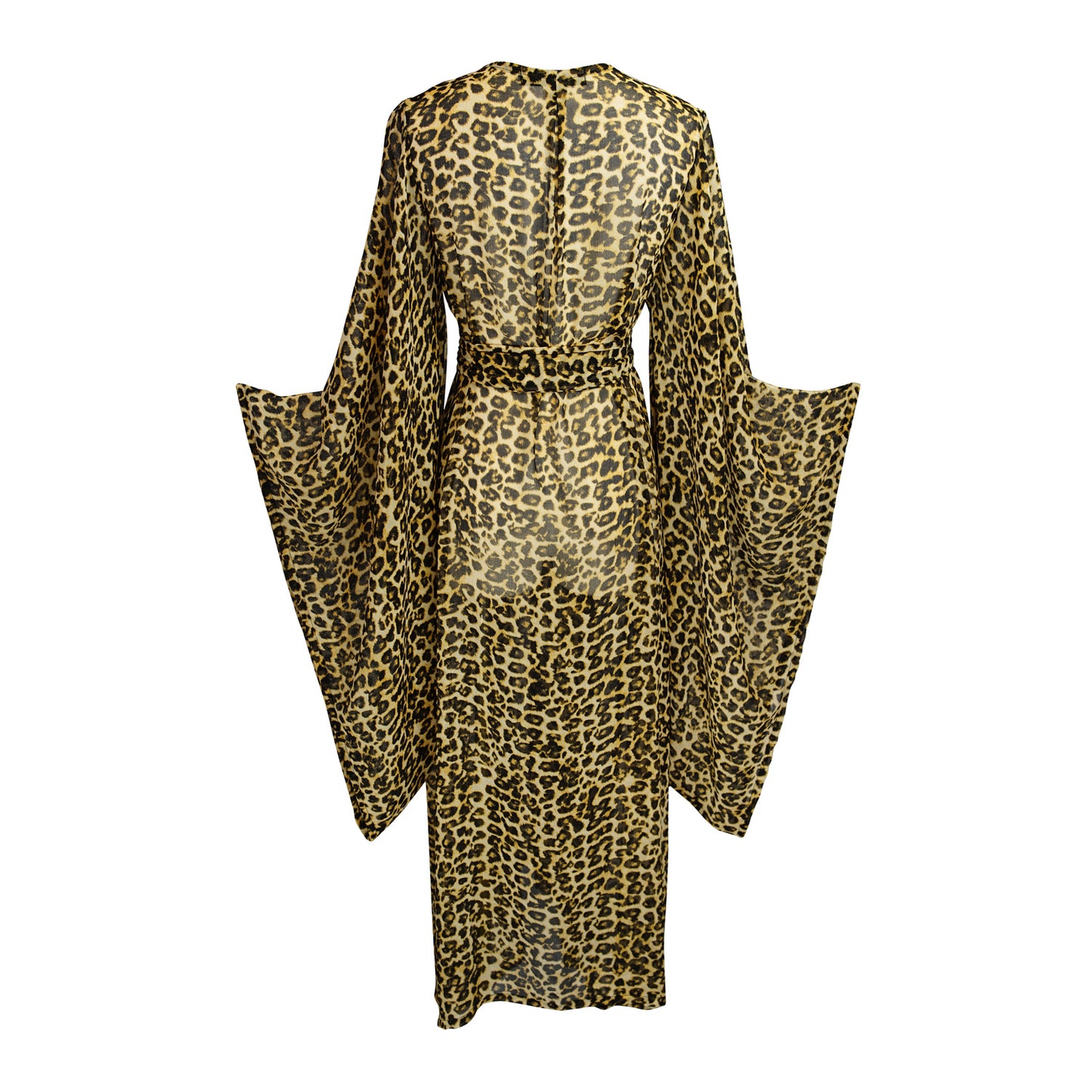 Jacara Leopard Kimono