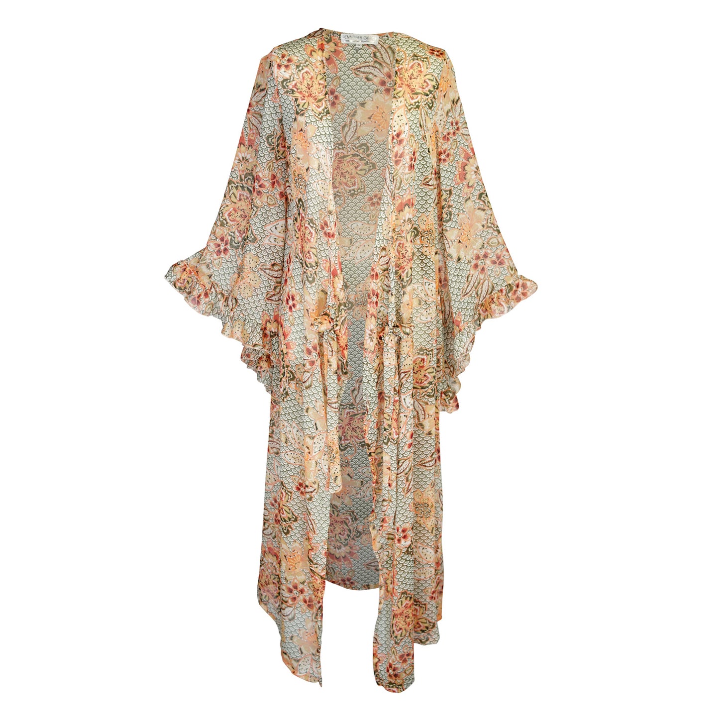 Boogie Muse Wrap Dress in Serpentine Rose