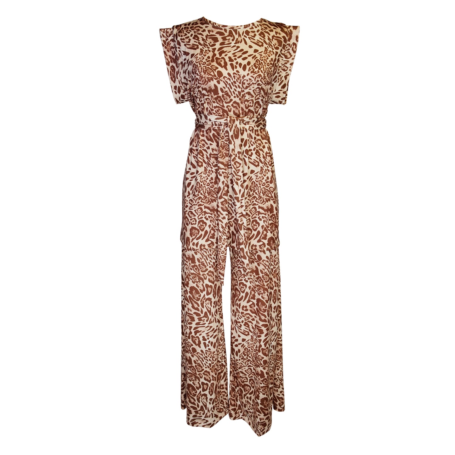 Champagne Feline Tunic & Palazzo Set