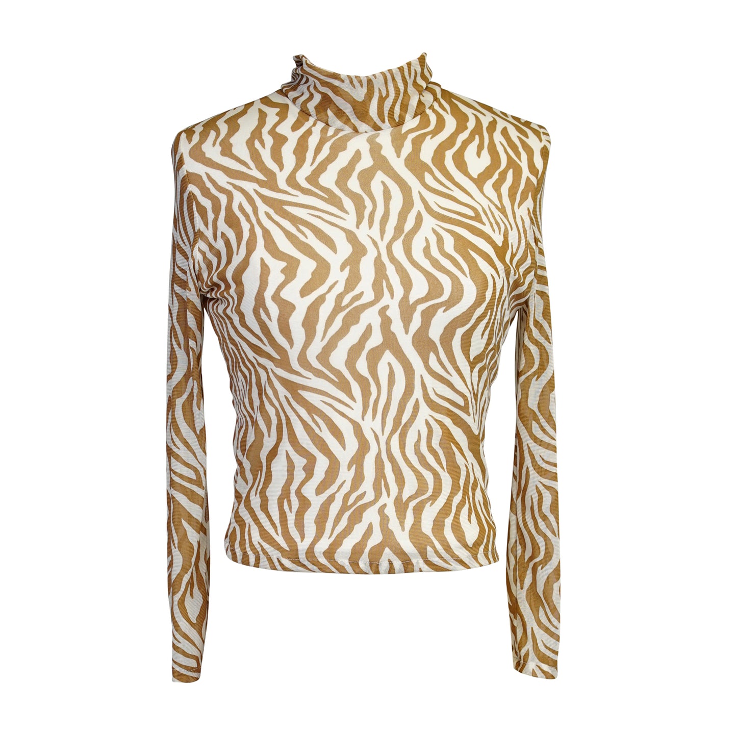 Lucy Long Sleeve Top in Saffron Zebra PRE-ORDER
