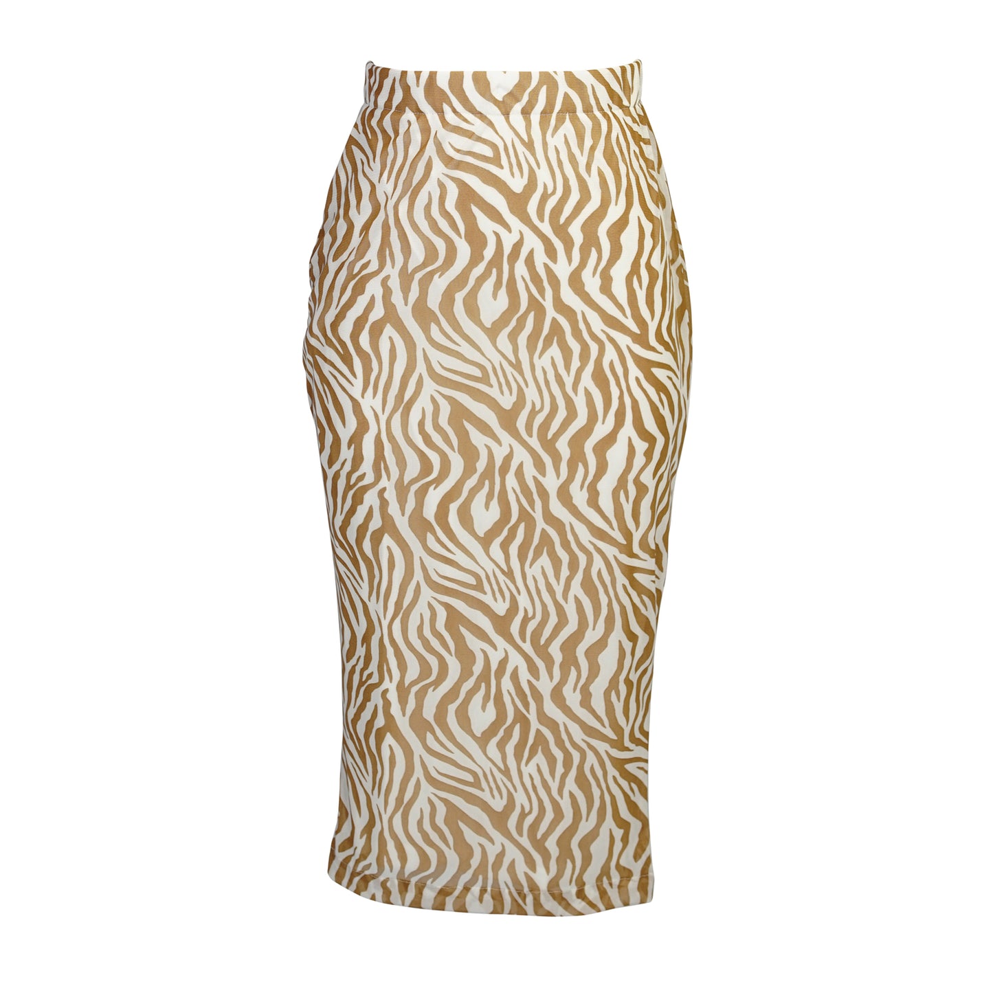 Lucy Pencil Skirt in Saffron Zebra PRE-ORDER