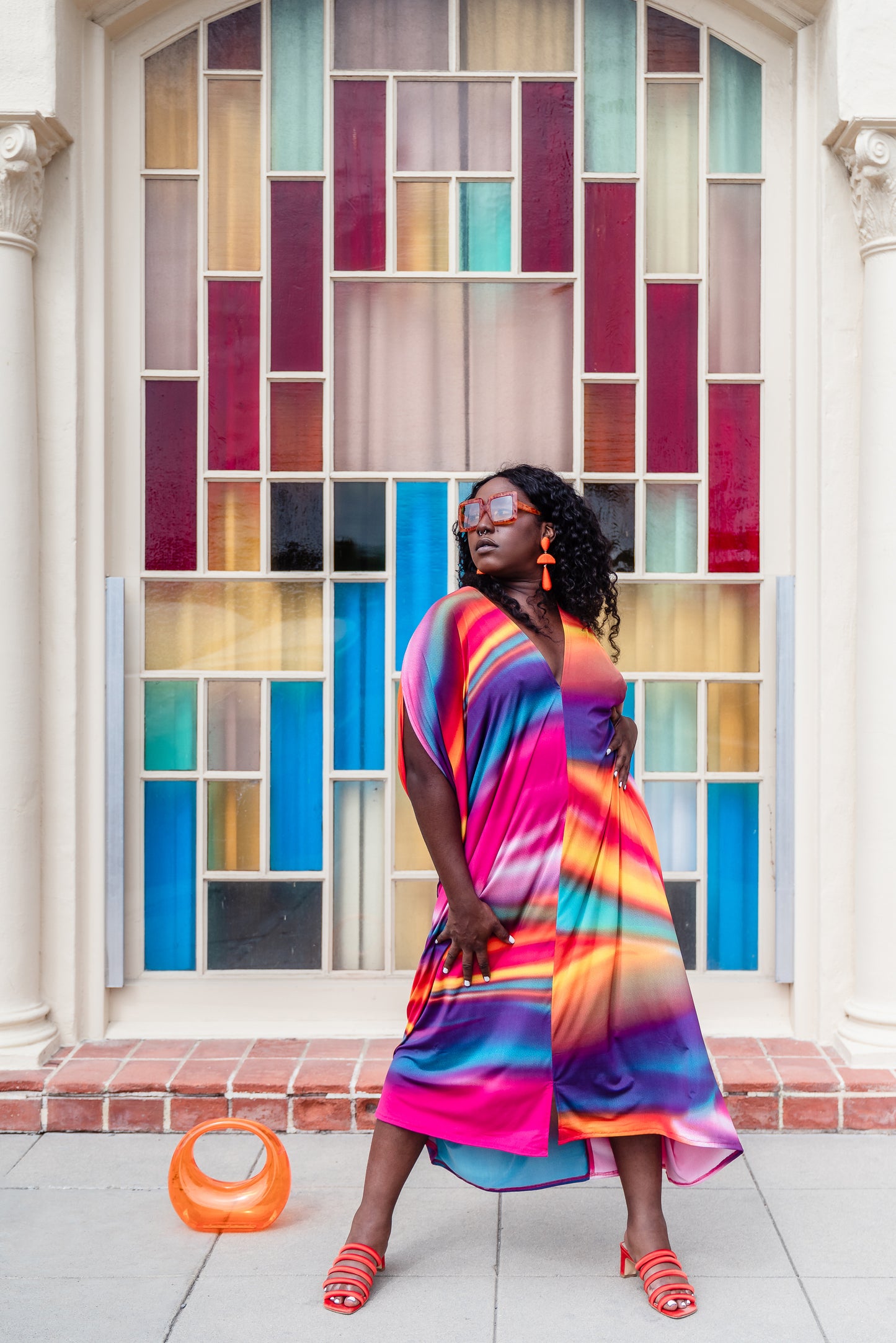 Colors of the Wind Caftan Kaftan Dress