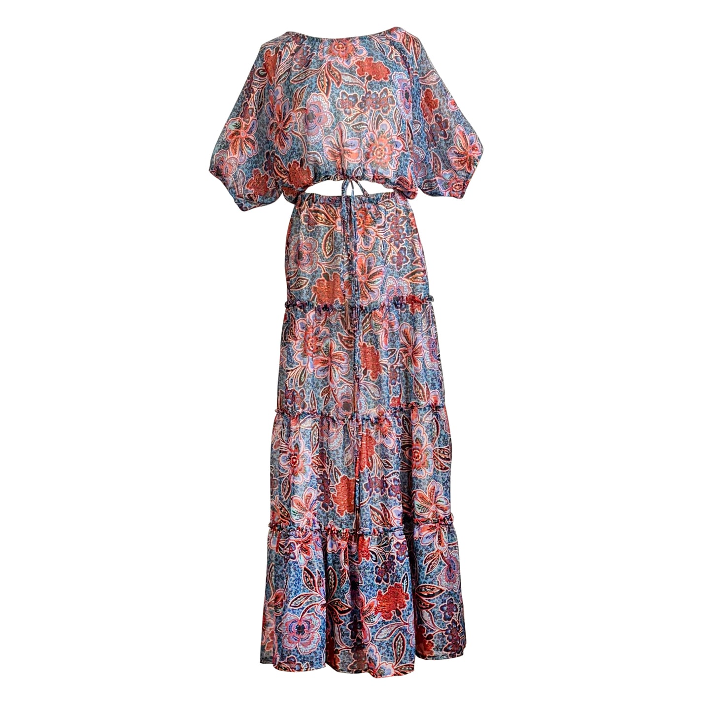 Delilah Two Piece Maxi Skirt Set In Woodstock PRE-ORDER