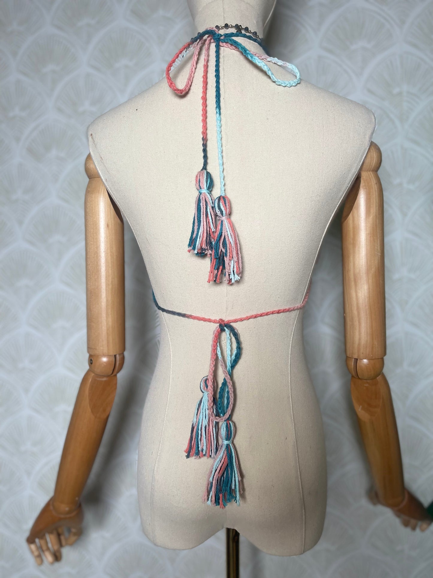 Handmade Festival Top with Tassels