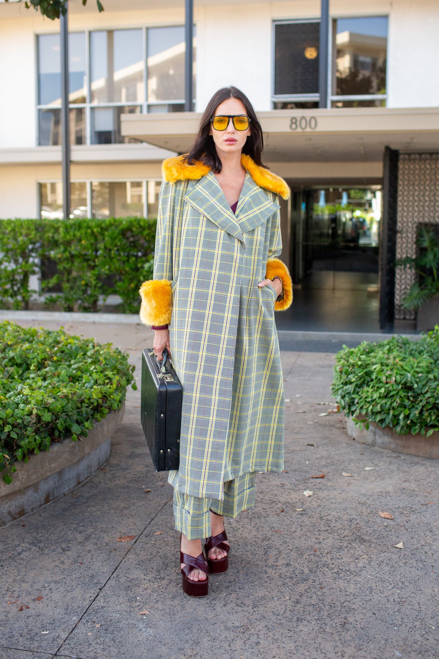 Eloise Coat In Marigold Glenn PRE-ORDER