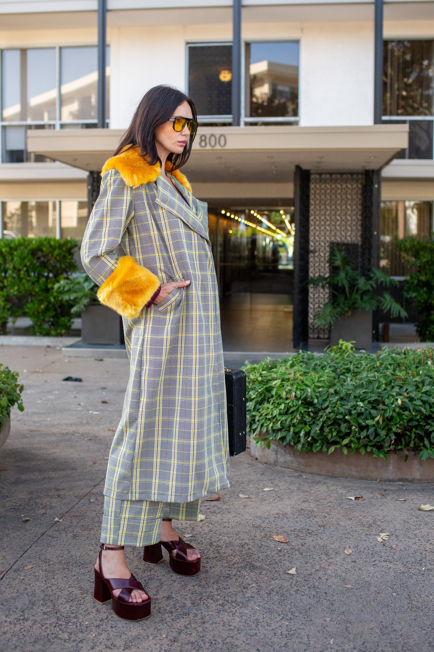 Georgie Trousers in Marigold Glen PRE-ORDER