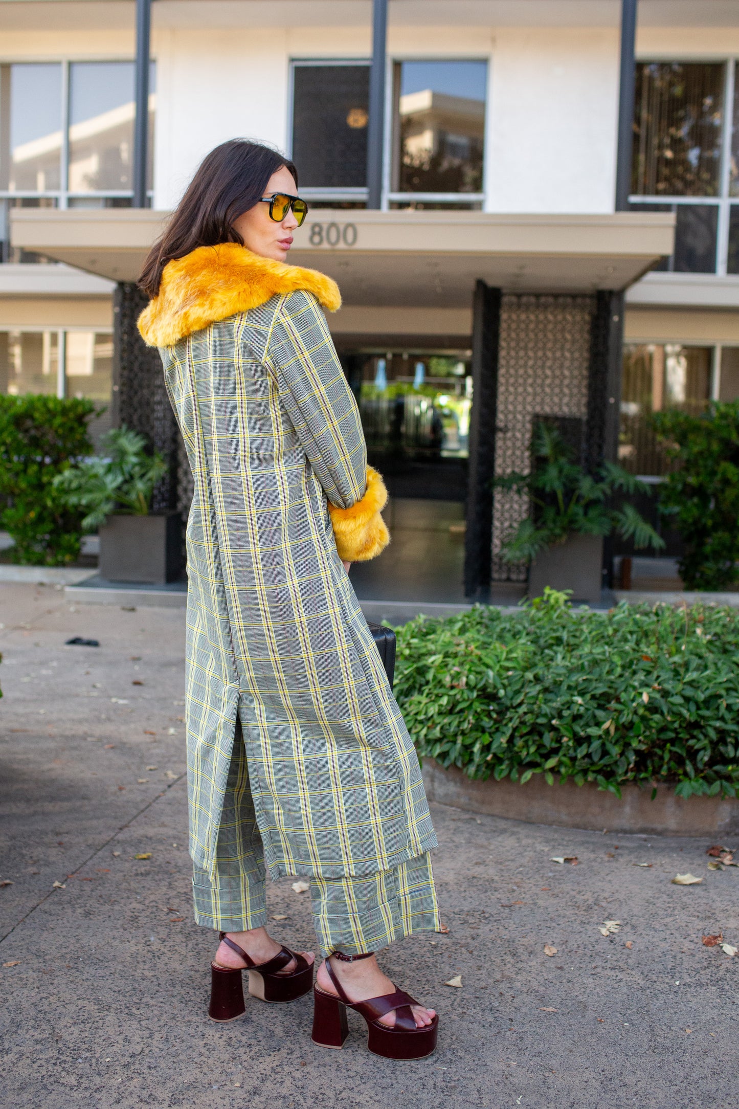 Eloise Coat In Marigold Glenn PRE-ORDER