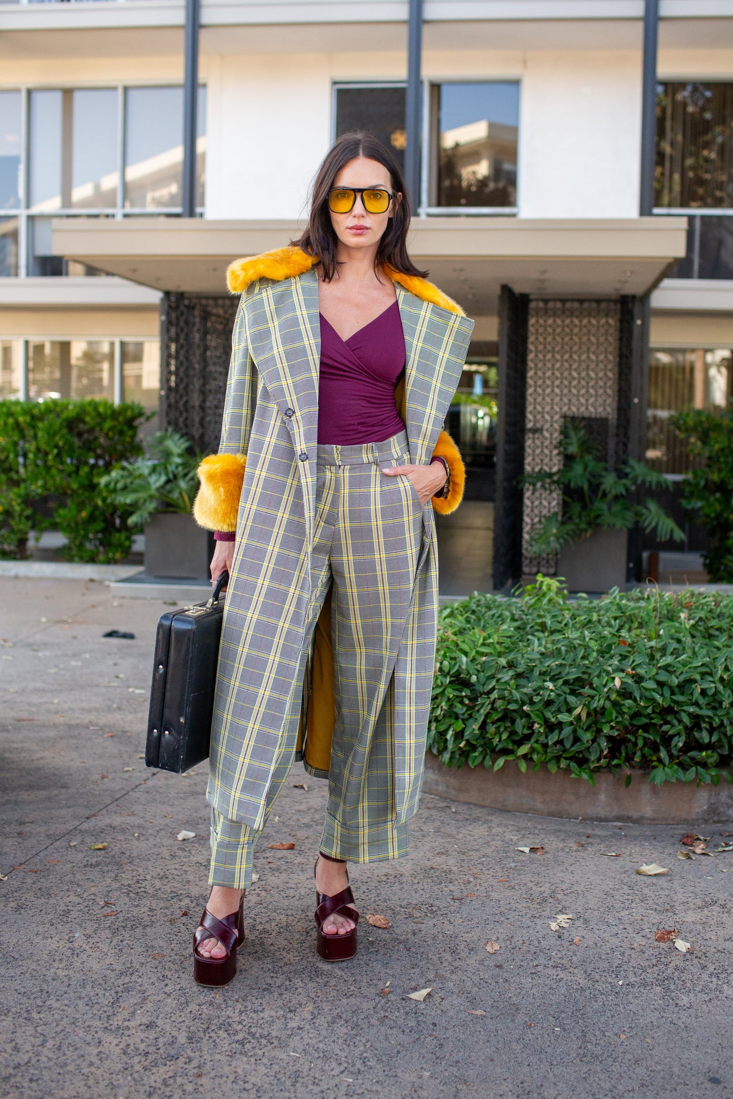 Georgie Trousers in Marigold Glen PRE-ORDER