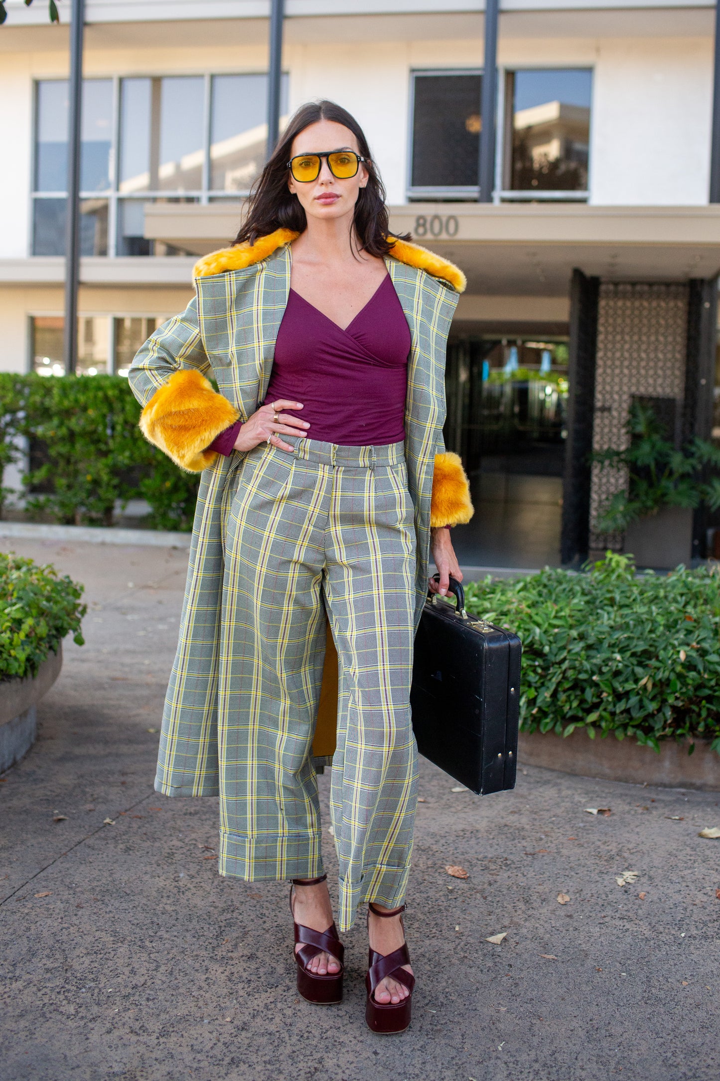 Georgie Trousers in Marigold Glen PRE-ORDER