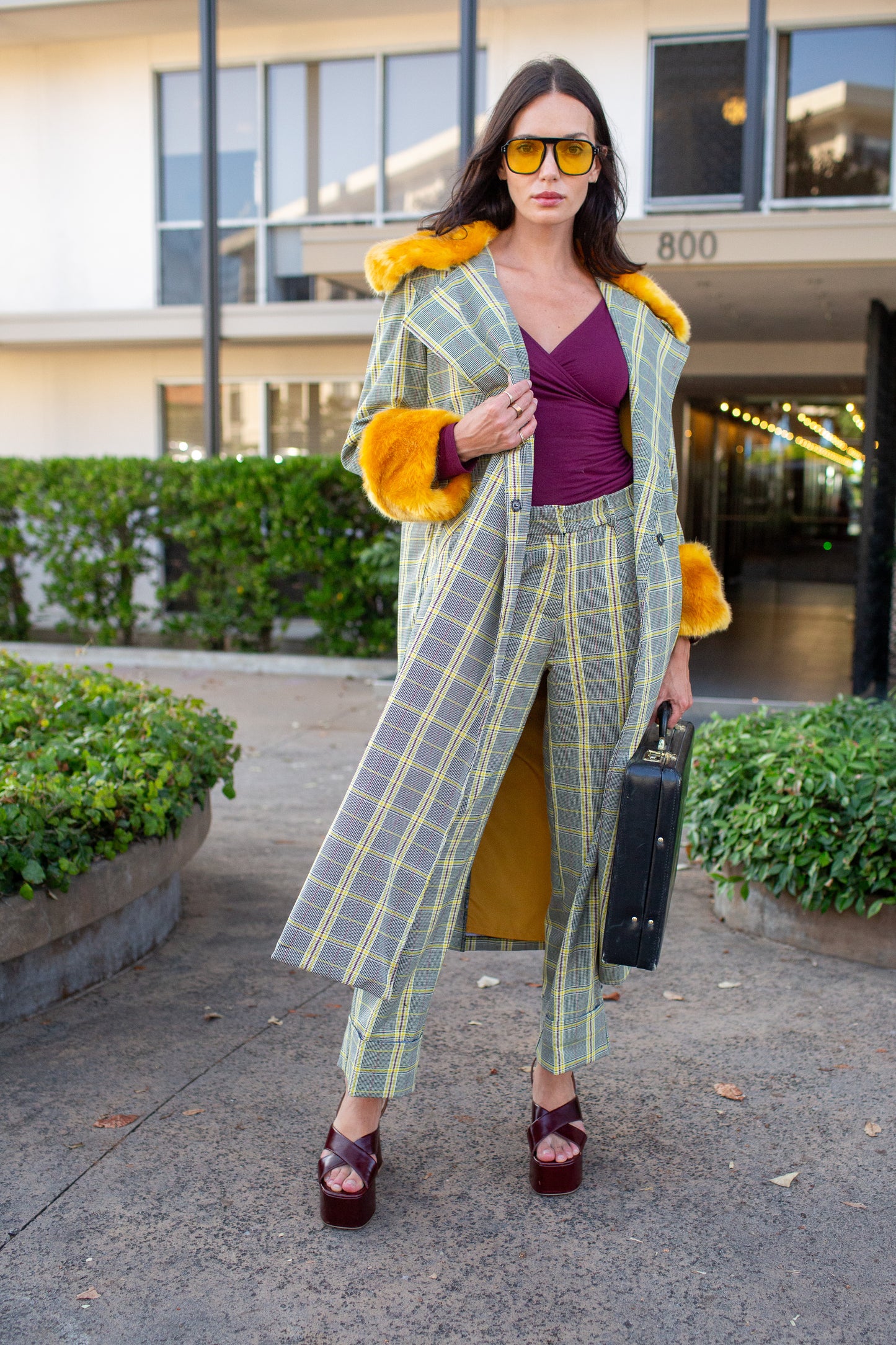 Georgie Trousers in Marigold Glen PRE-ORDER