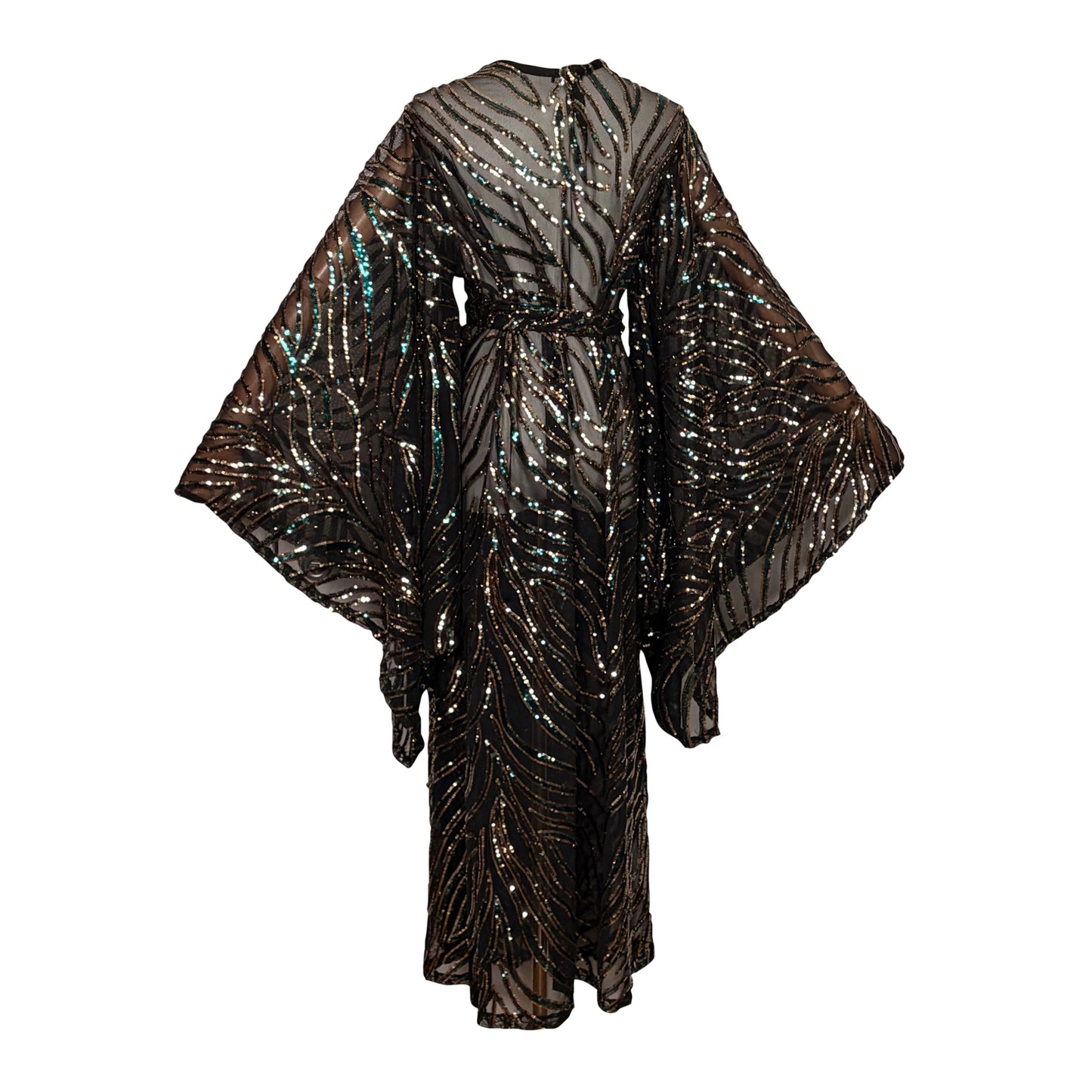 Emerald Safari Sequin Kimono