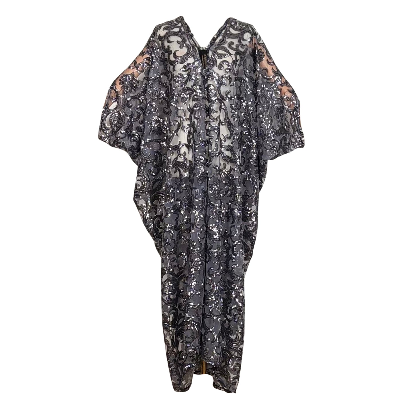 Empire Sequin Caftan Kaftan Dress
