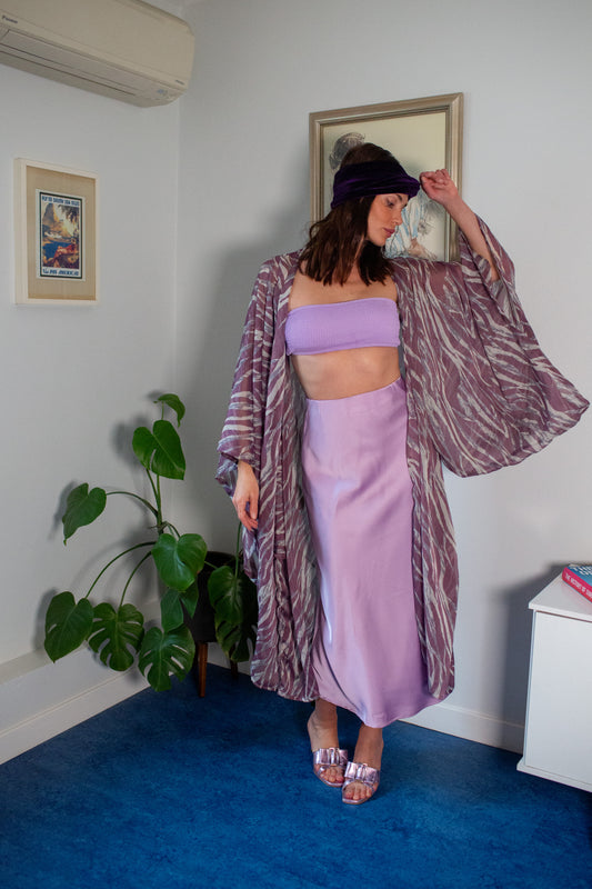 Etosha Kimono in Amethyst