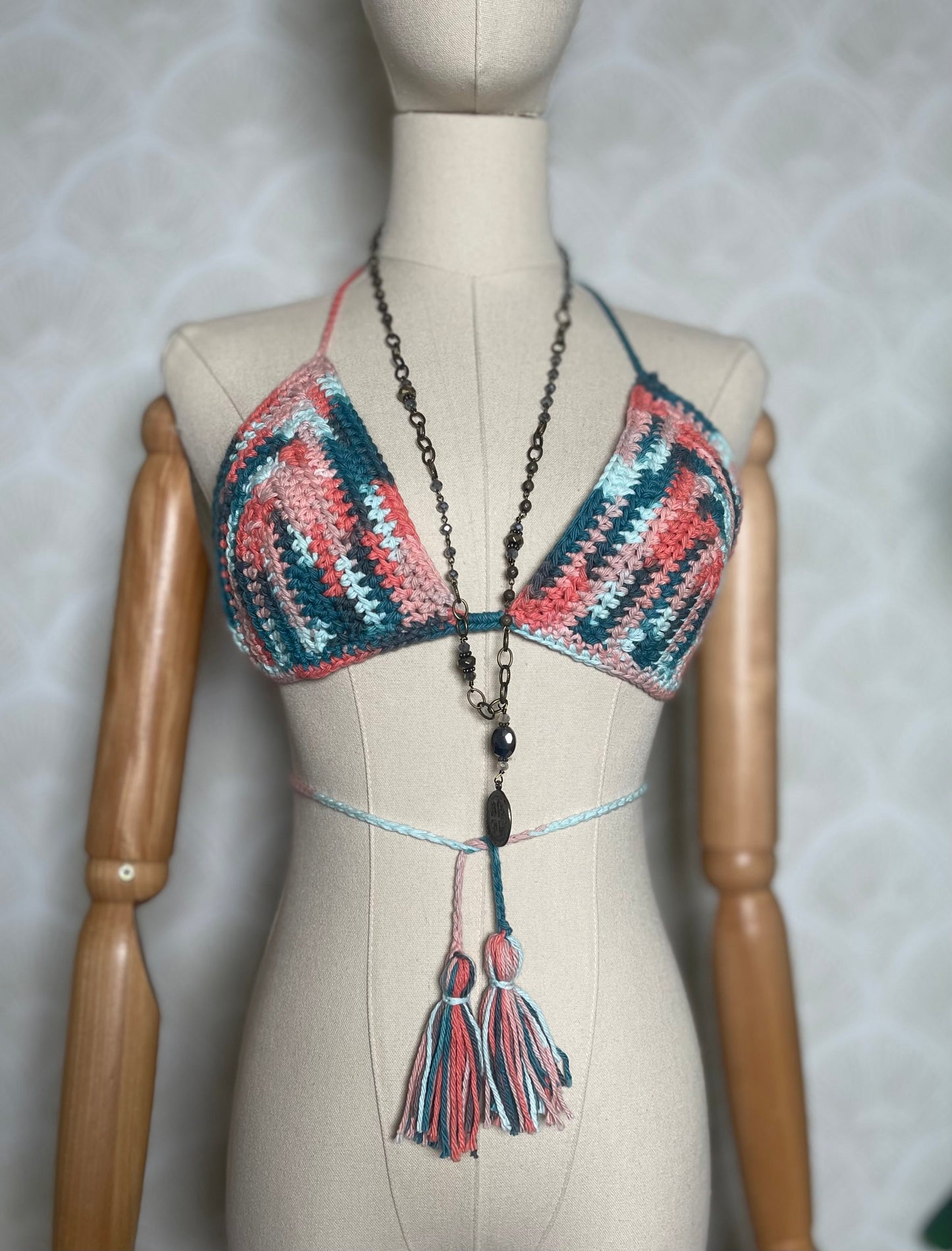 Handmade Festival Top with Tassels