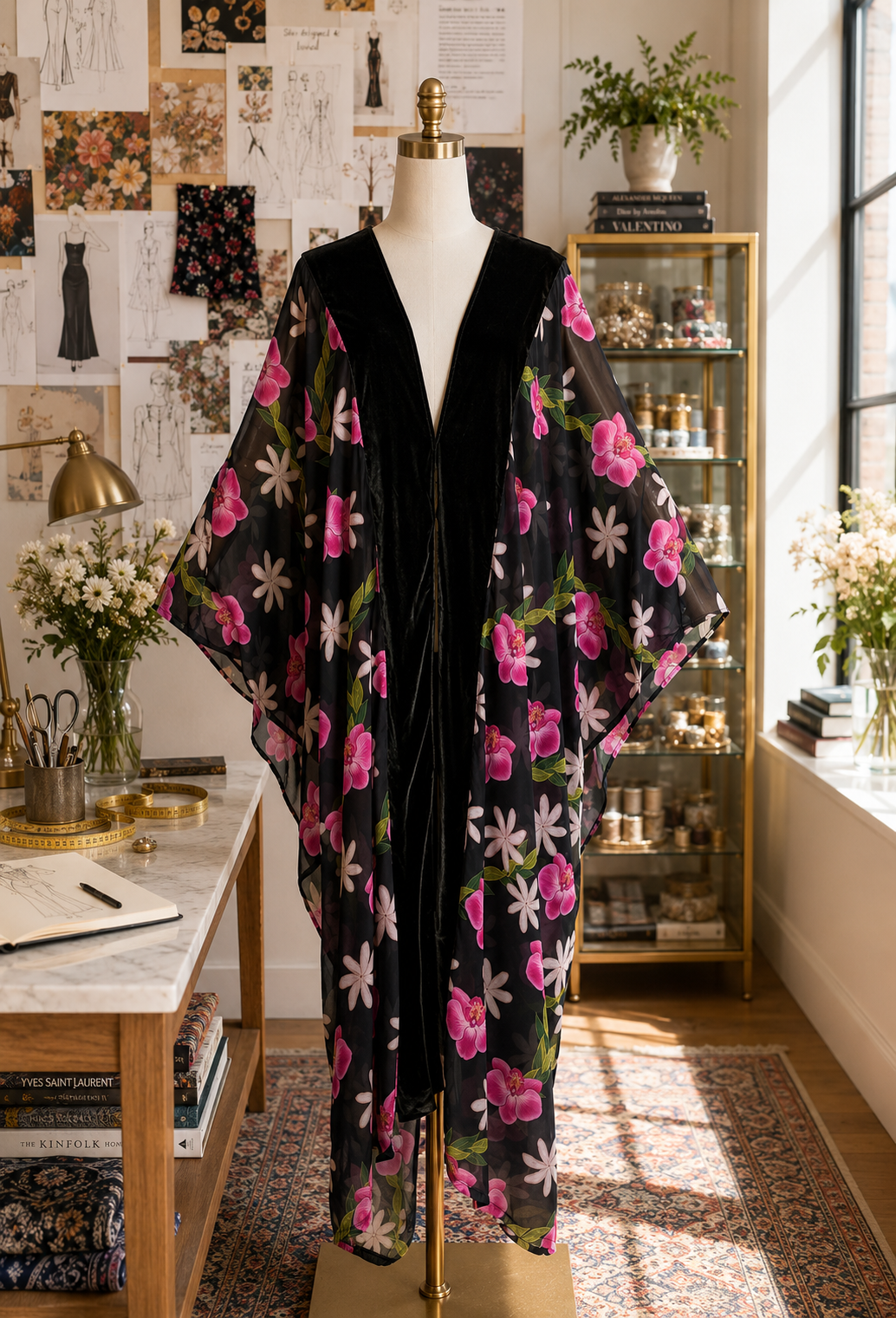 Hana Lei Deluxe Caftan Kaftan Dress