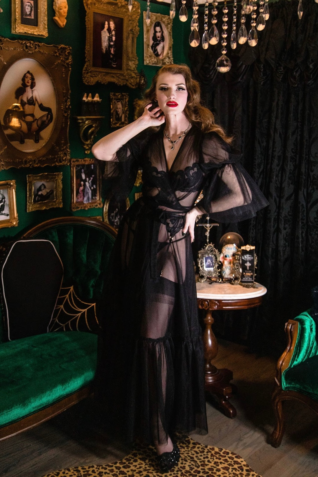 Timeless Temptress Tulle Robe Dress PREORDER
