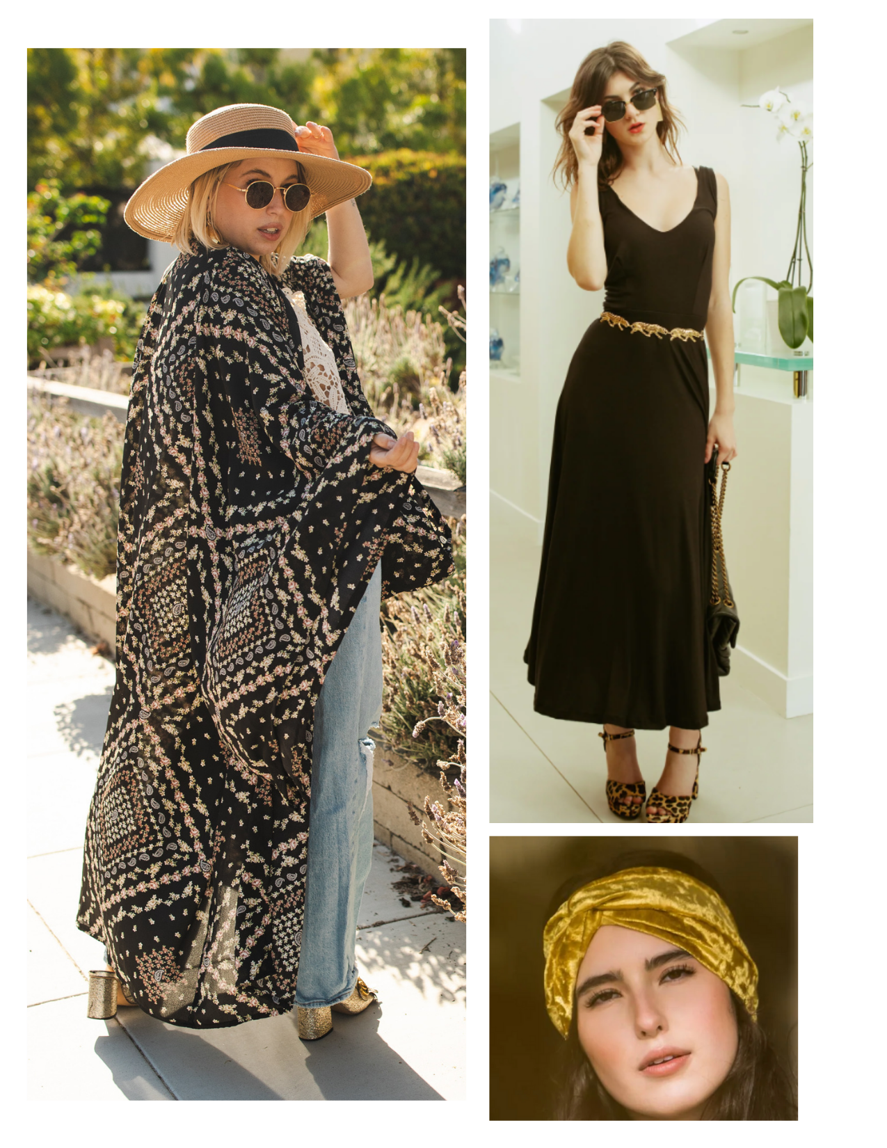 Boho Garden Glam Kimono Bundle