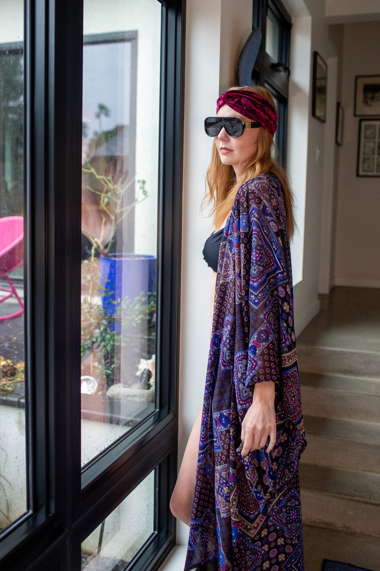 Gemma Scarf Print Kimono PRE-ORDER