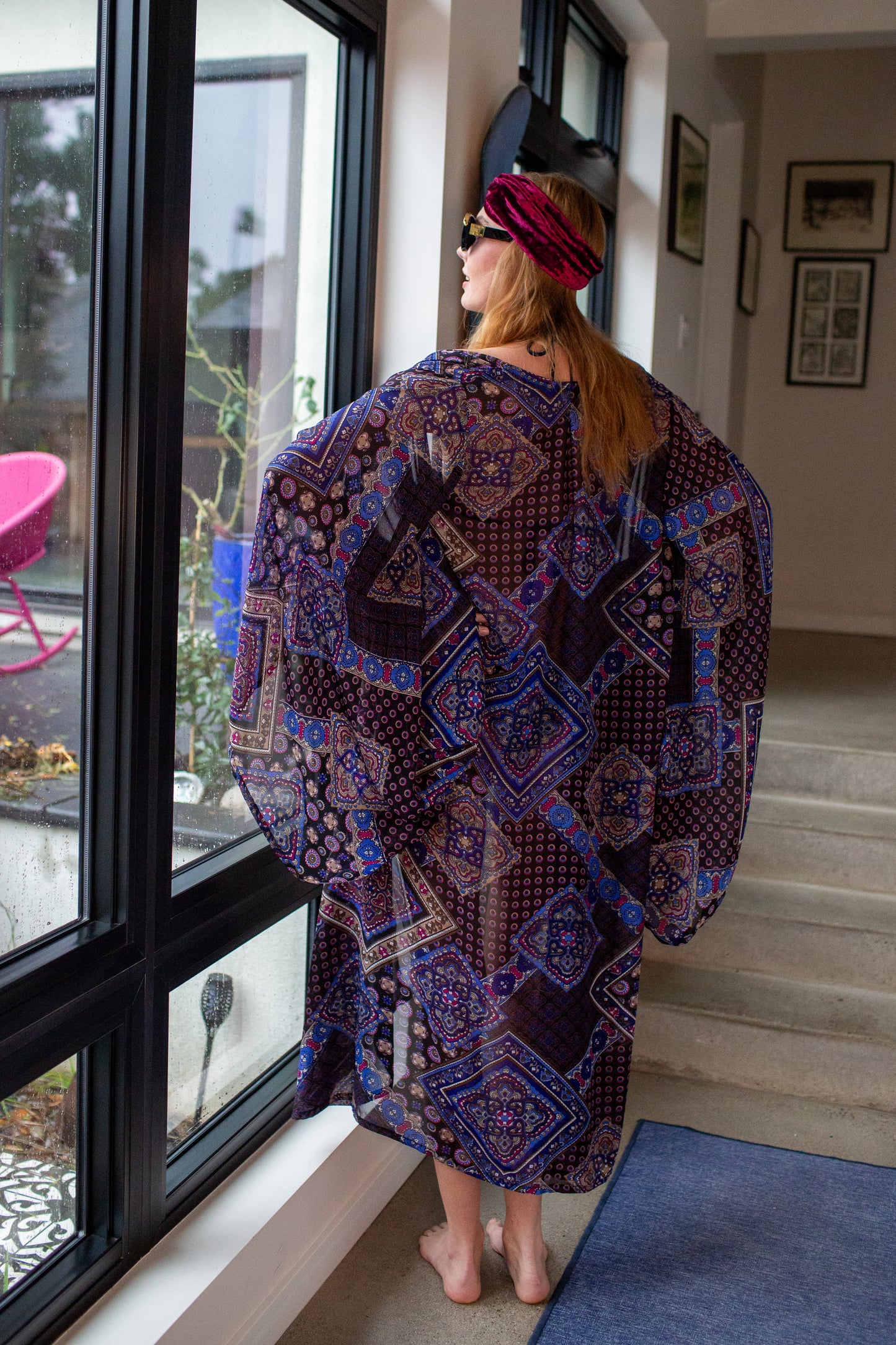 Gemma Scarf Print Kimono PRE-ORDER