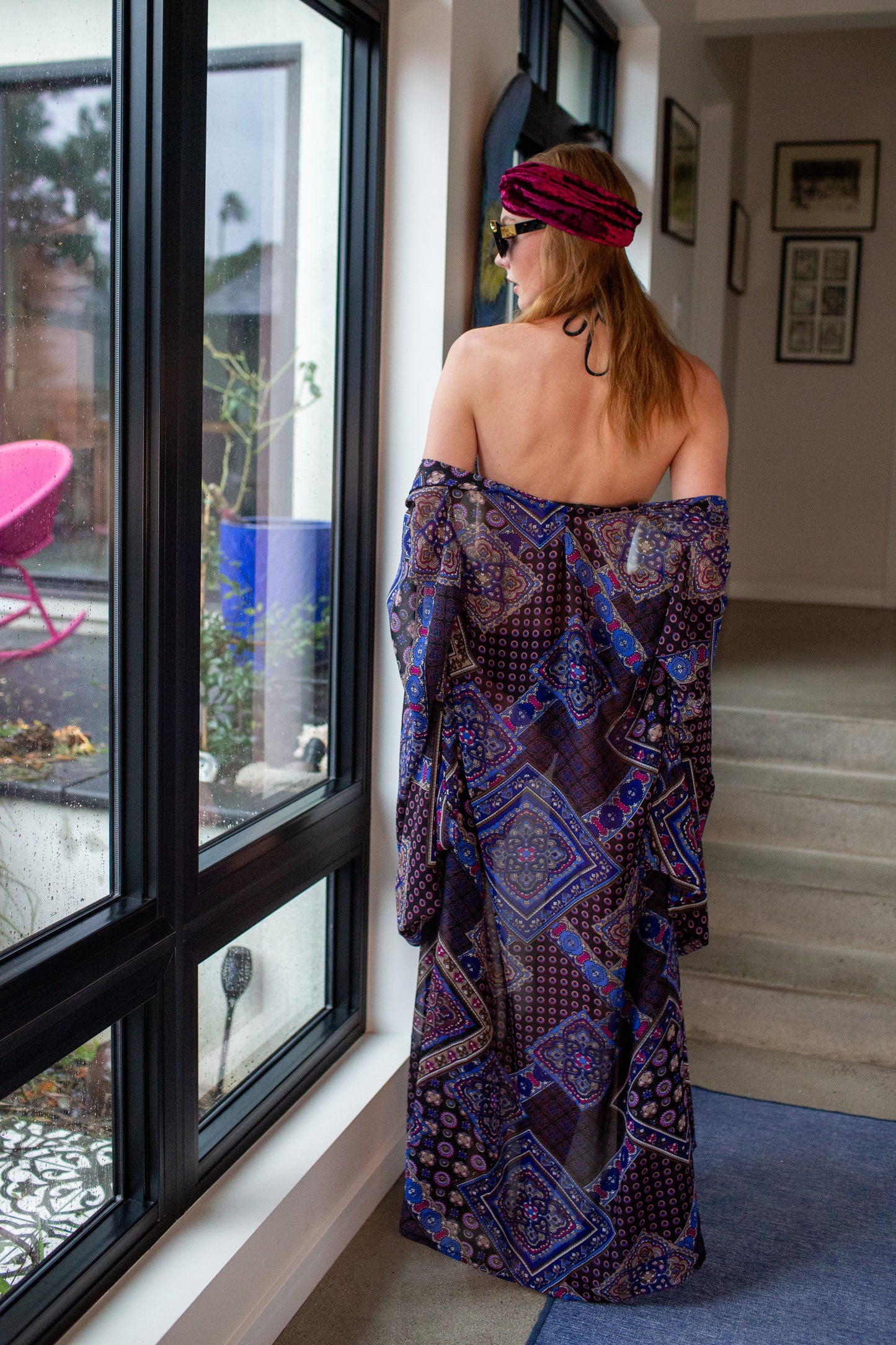 Gemma Scarf Print Kimono PRE-ORDER