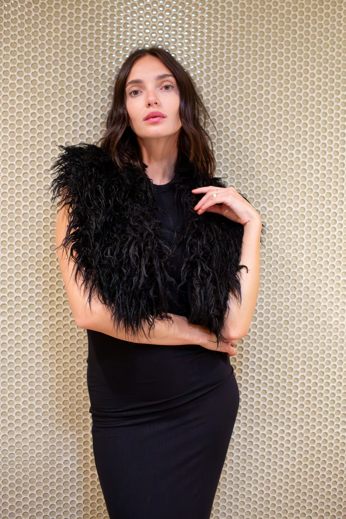 Genghis Faux Fur Collar