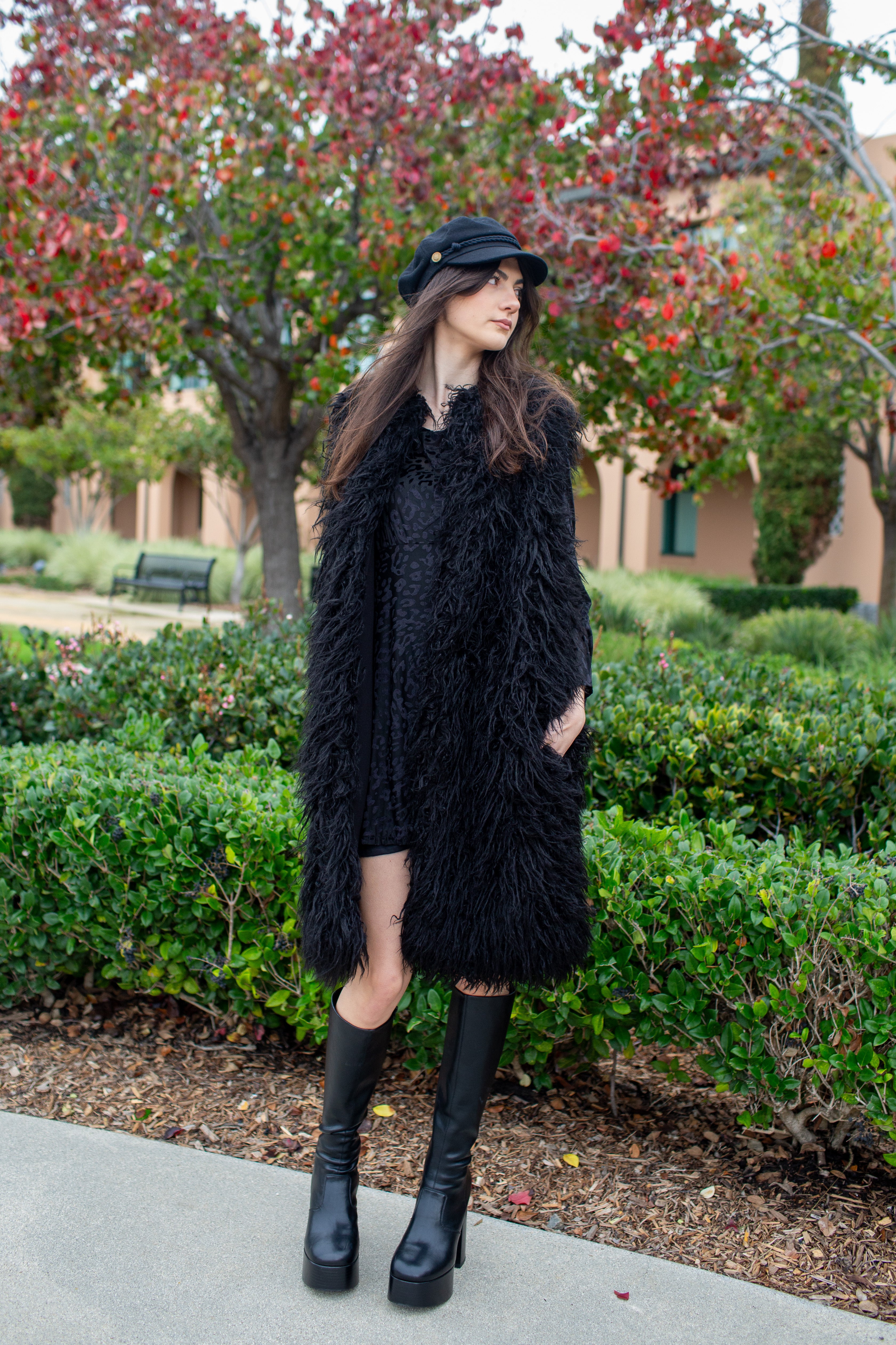 Genghis Faux Fur Vest – Jennafer Grace