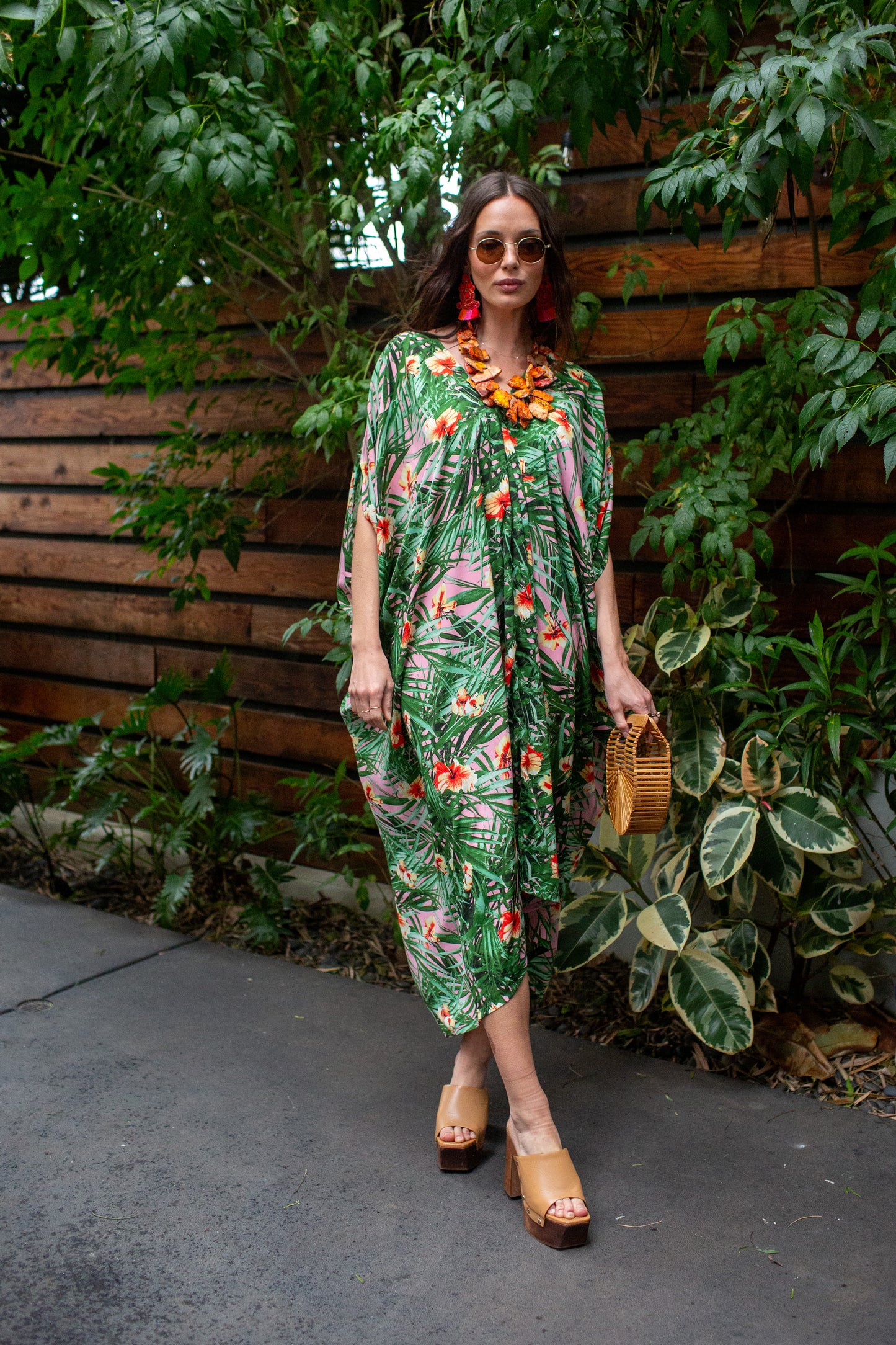 Hilo Garden Caftan