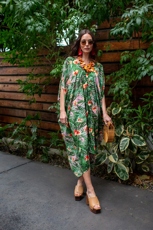 Hilo Garden Caftan