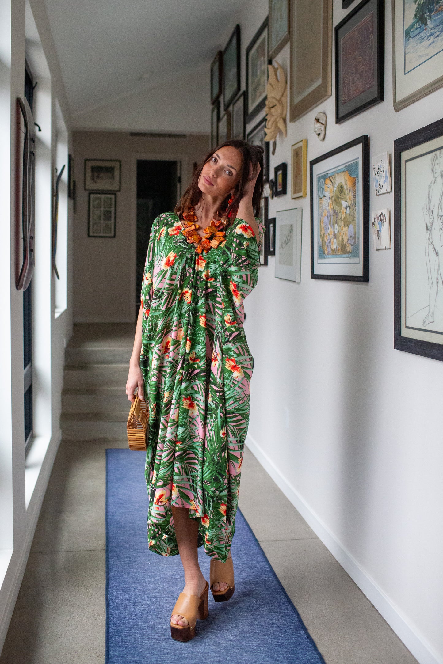 Hilo Garden Caftan