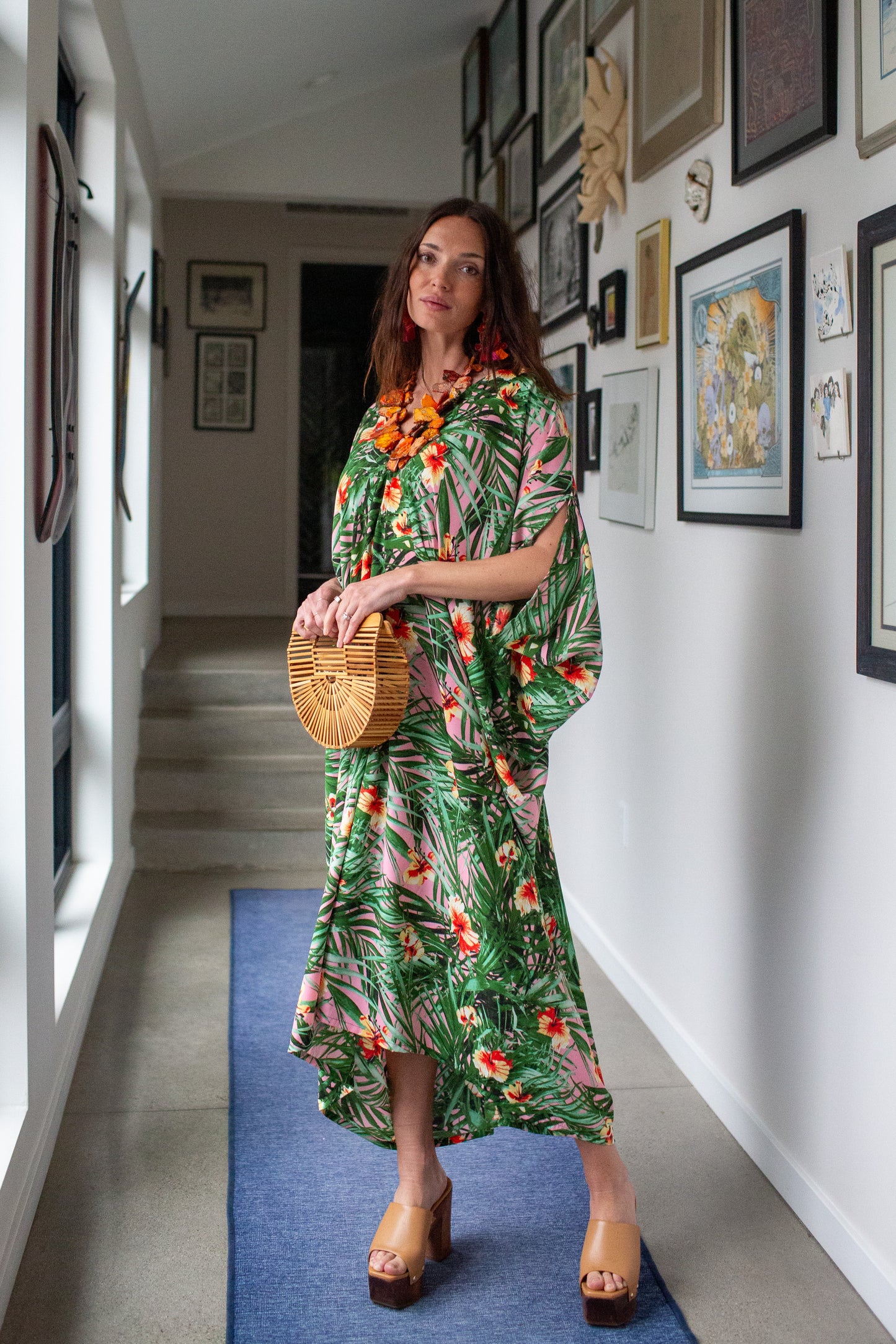 Hilo Garden Caftan