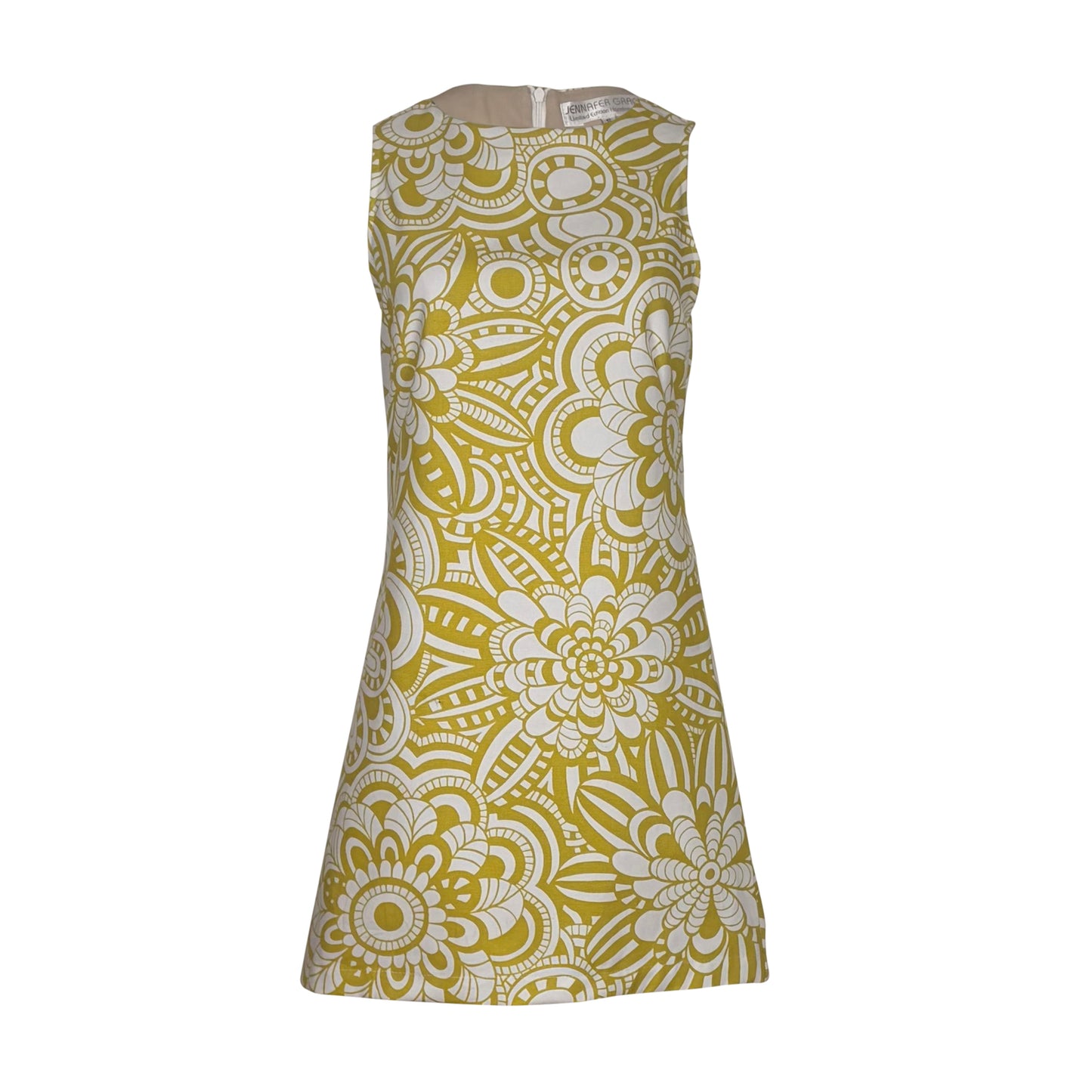 Penelope Mini Dress in Bellini Bloom