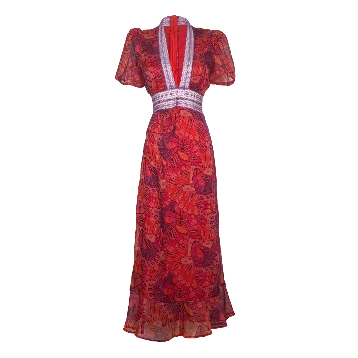 Gigi Dress in Monarch Rouge PRE-ORDER