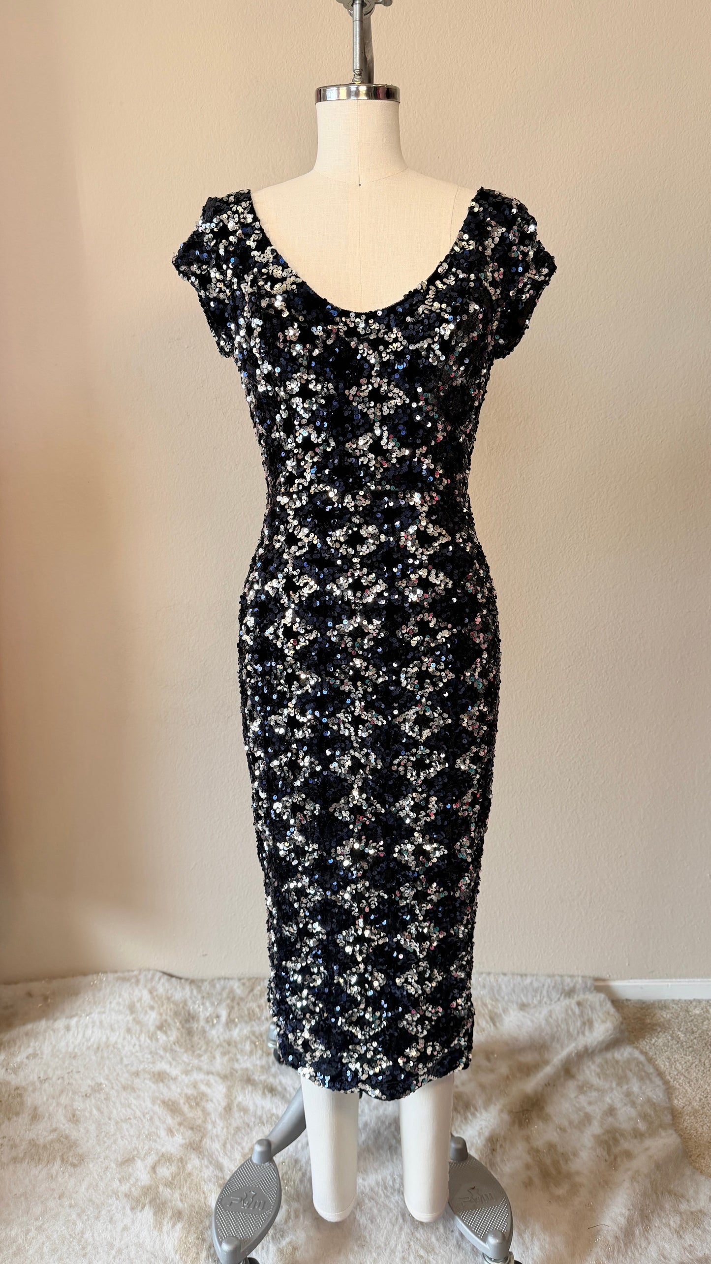Center Stage Sequin Dress