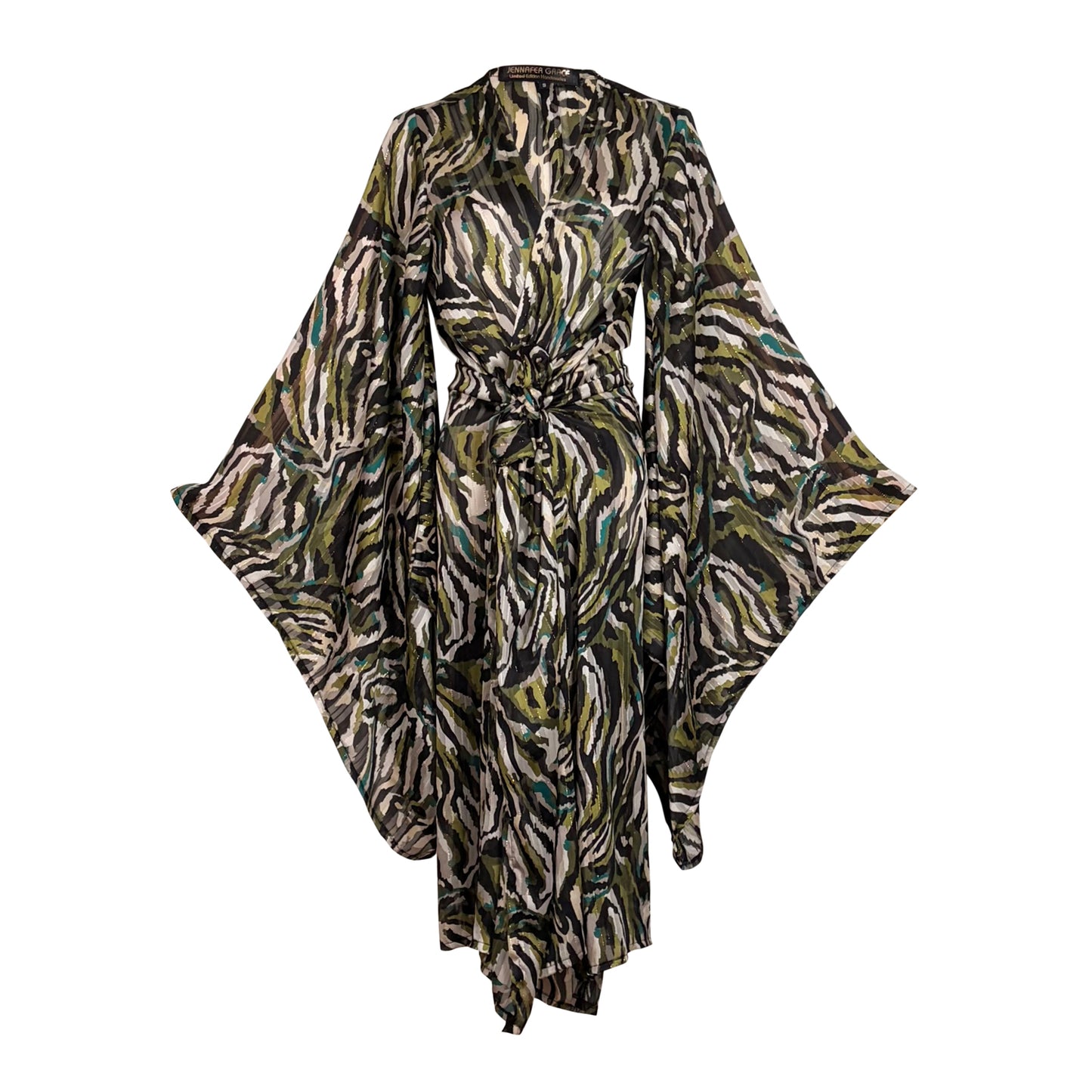 Camille Jungle Print Kimono