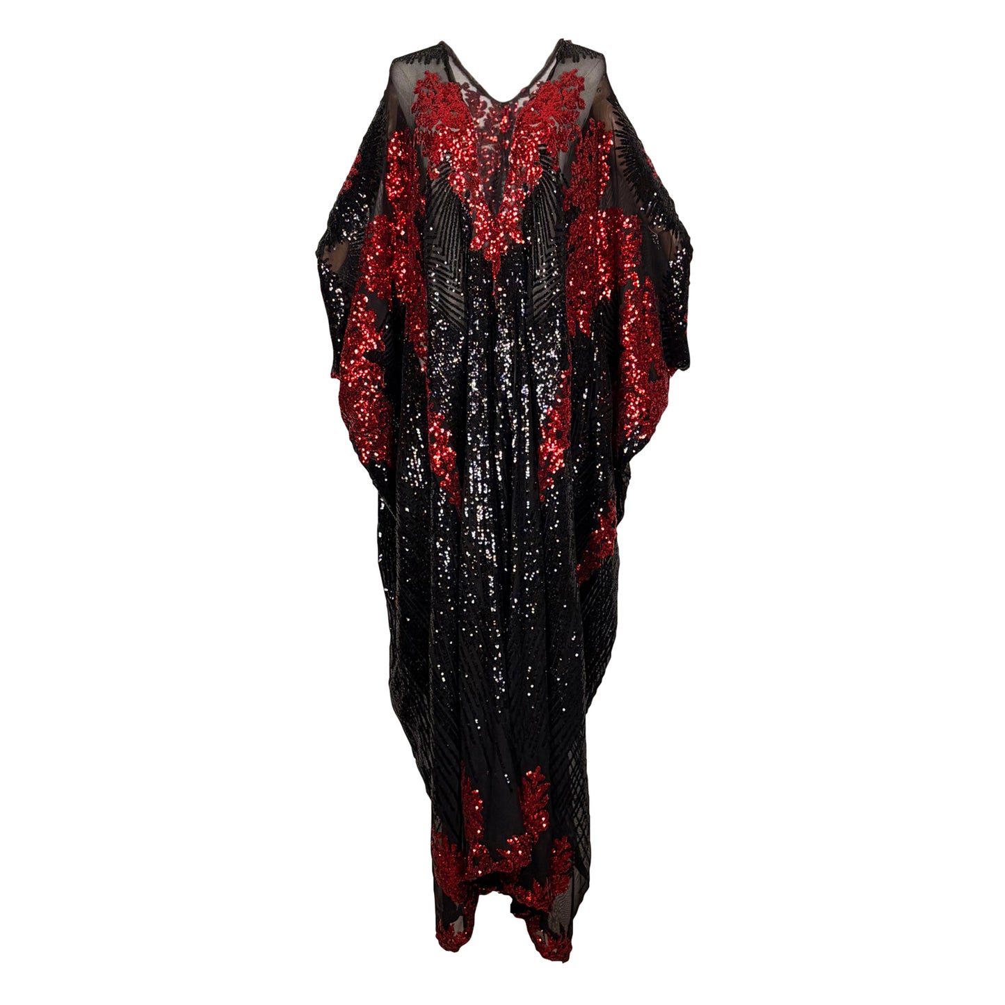 Vamp Ruby Sequin Caftan Kaftan Dress