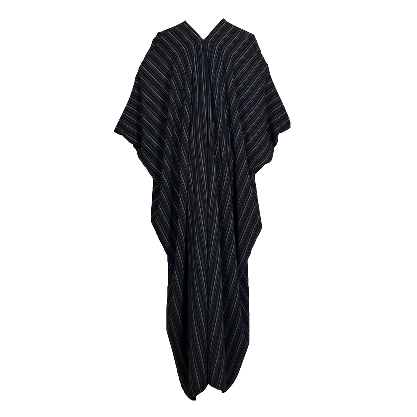 Federico Pinstripe Caftan Kaftan Dress