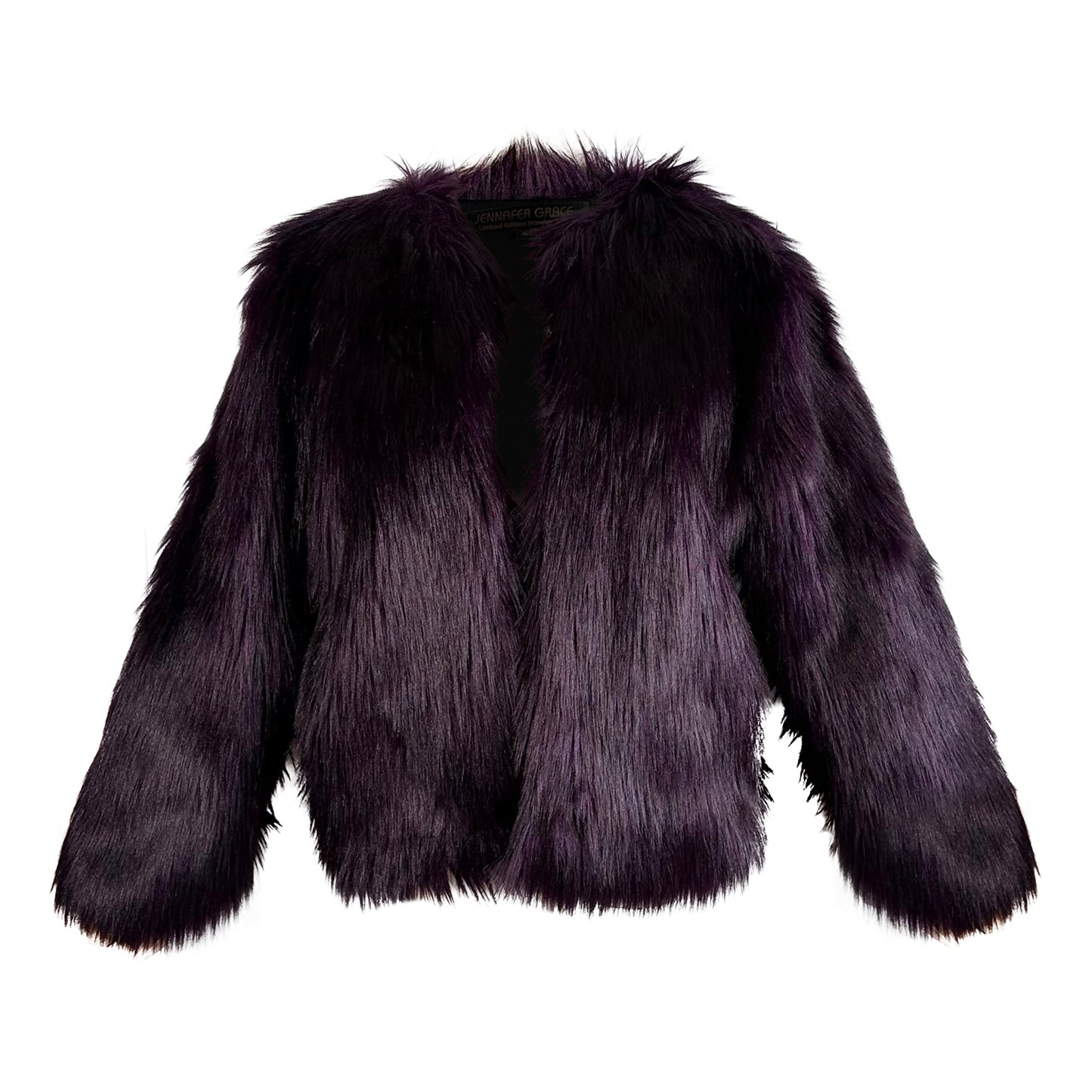 Shadow Amethyst Faux Fur Jacket