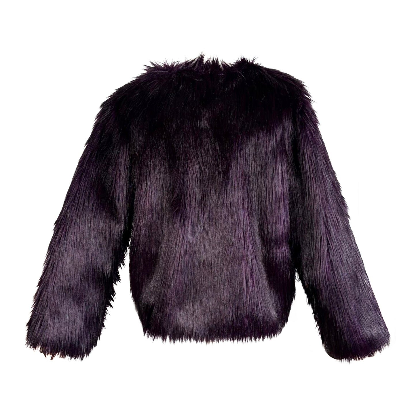 Shadow Amethyst Faux Fur Jacket