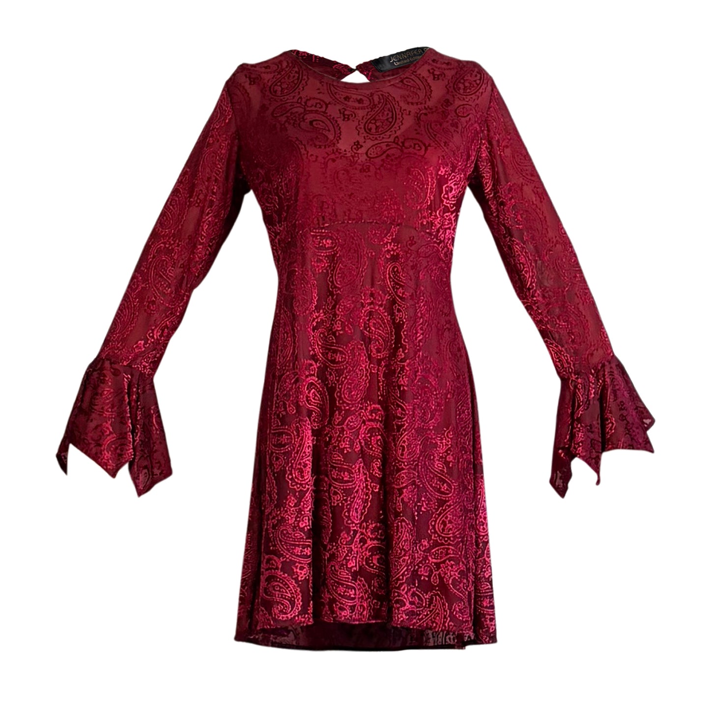 Jill Mini Dress in Carnelian Kiss